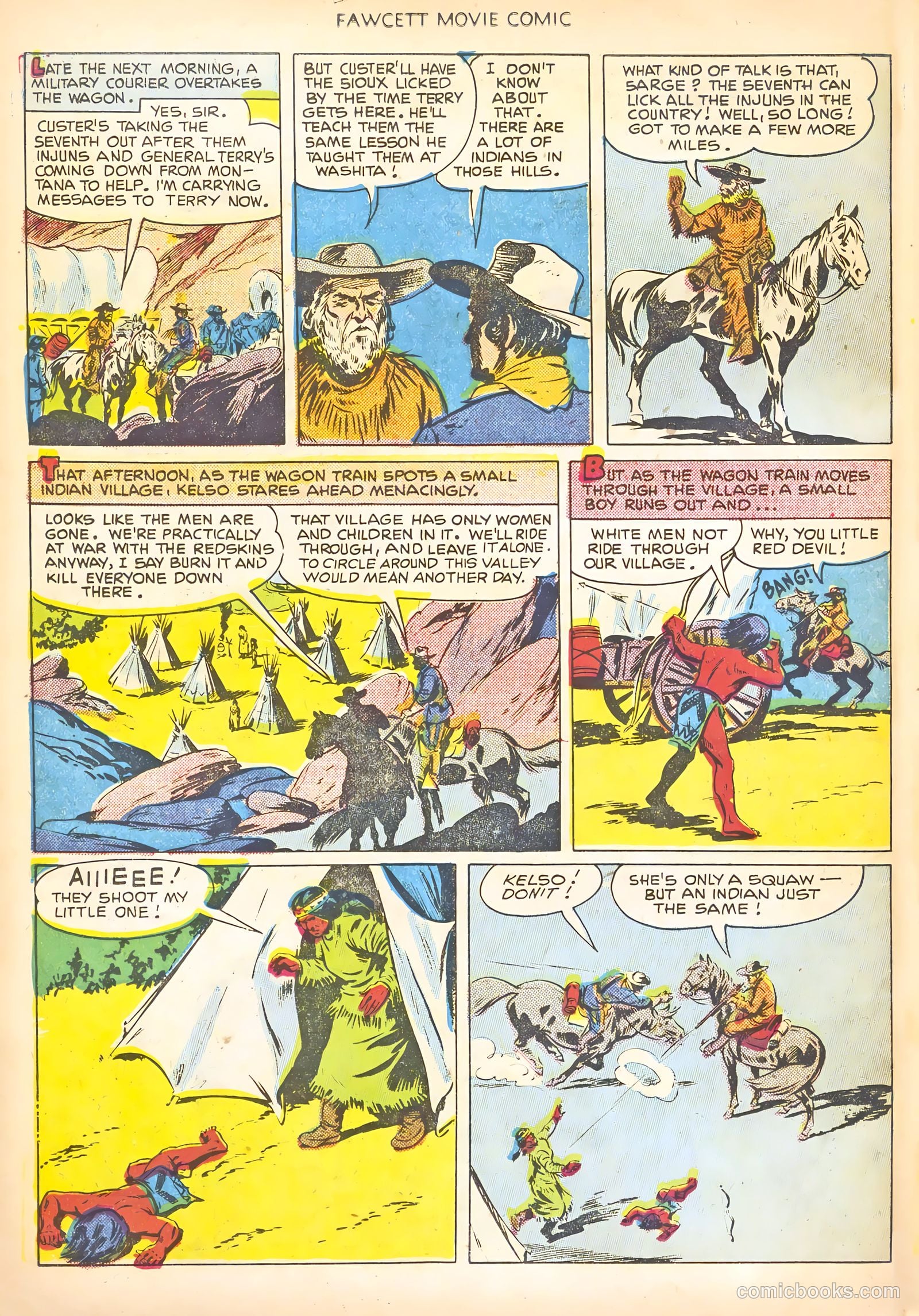 Fawcett Movie Comic #13 (1951) — page 26 of 36