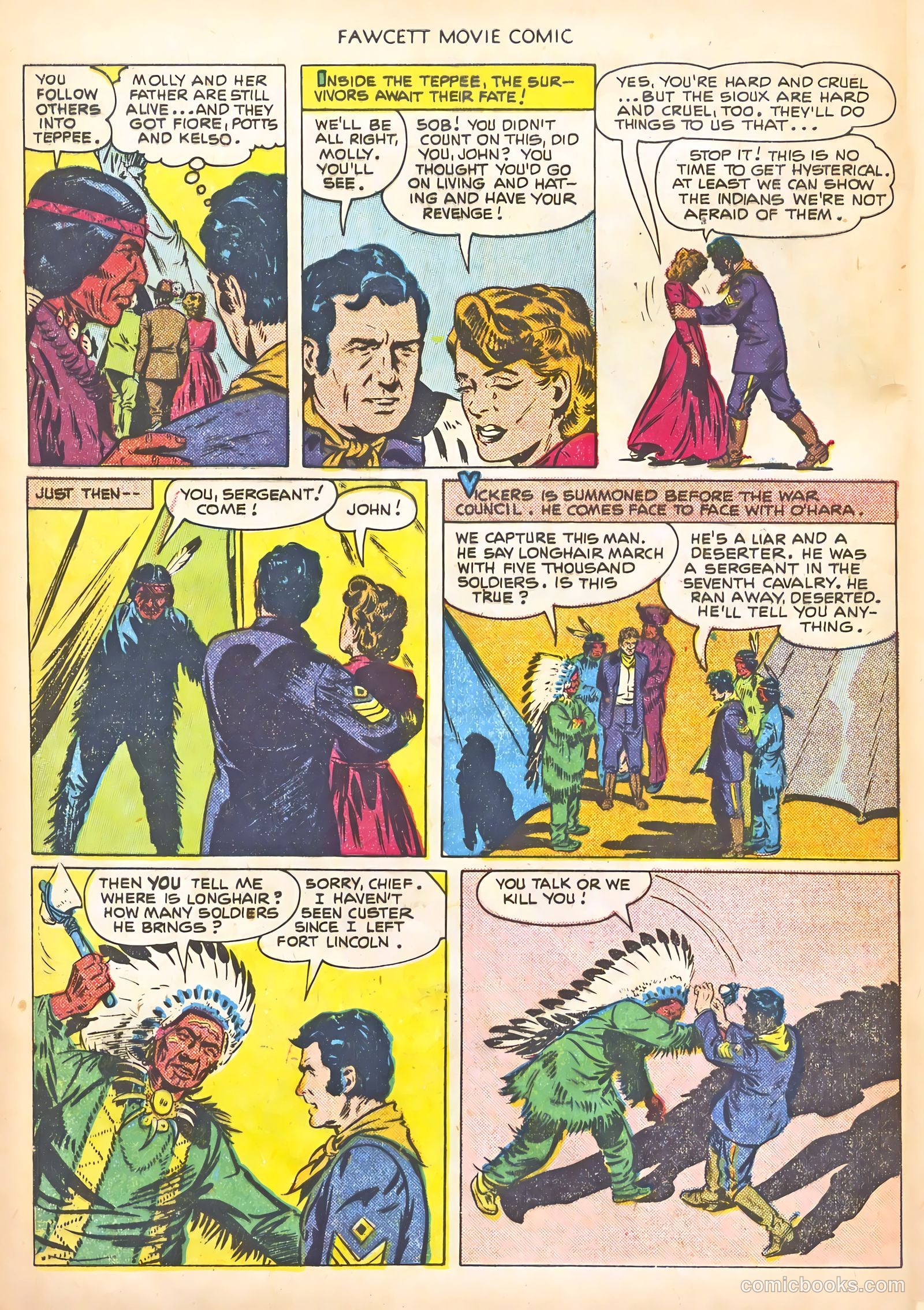 Fawcett Movie Comic #13 (1951) — page 28 of 36