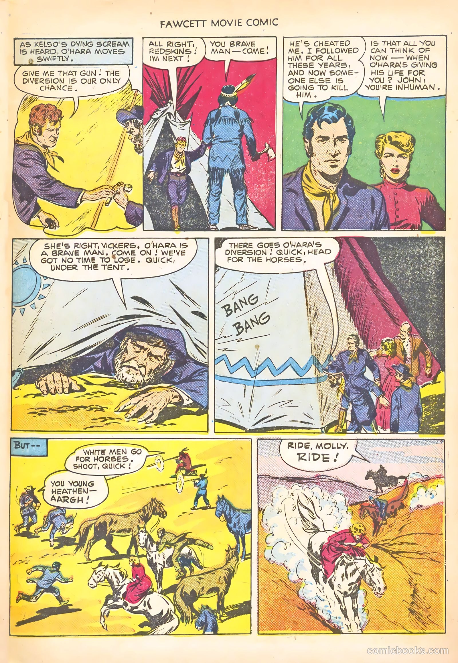 Fawcett Movie Comic #13 (1951) — page 31 of 36