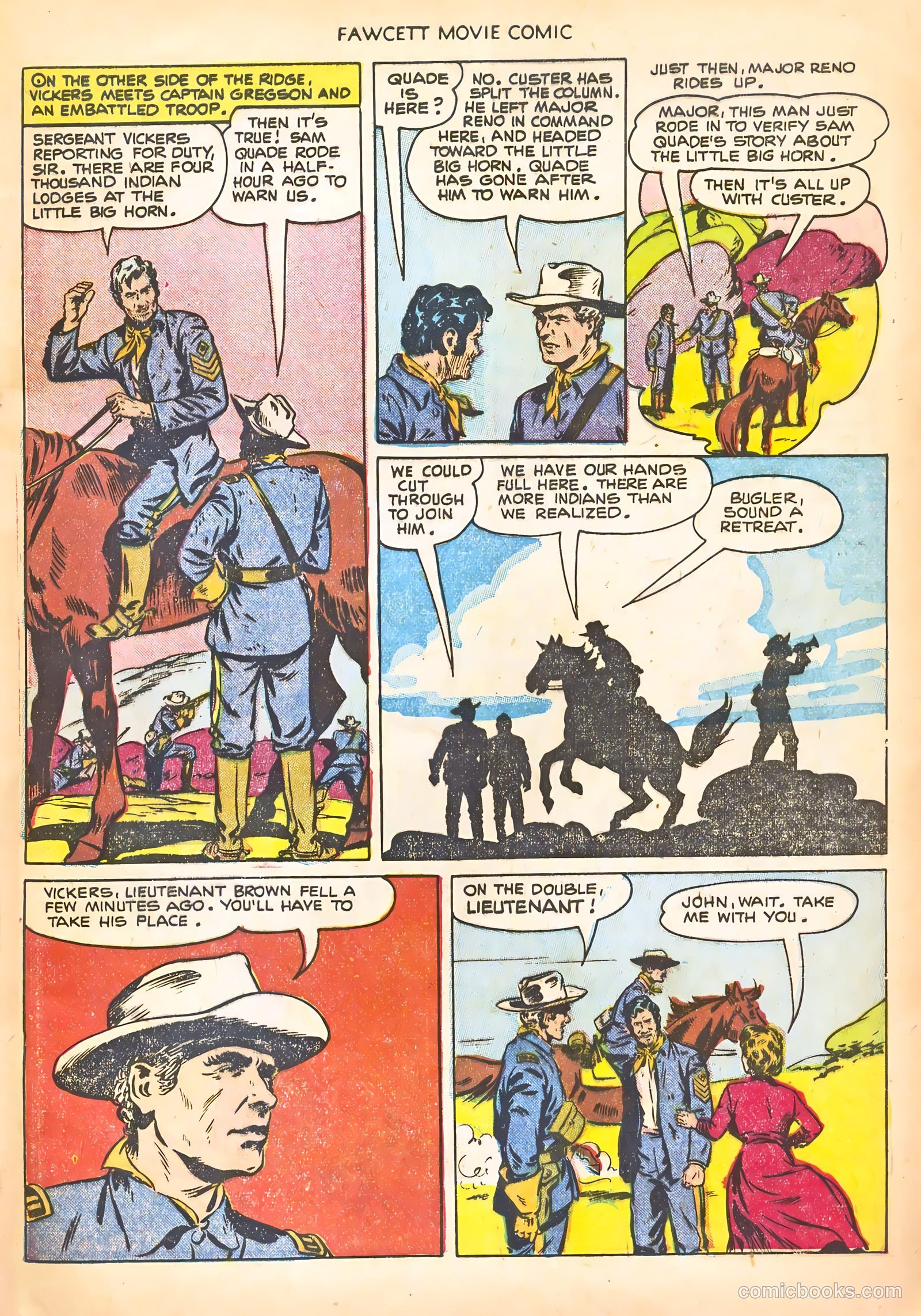 Fawcett Movie Comic #13 (1951) — page 33 of 36