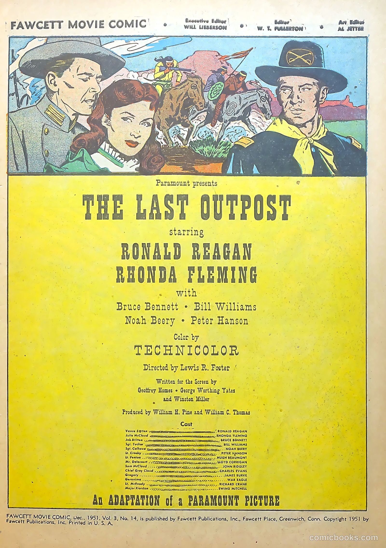 Fawcett Movie Comic #14 (1951) — page 3 of 36