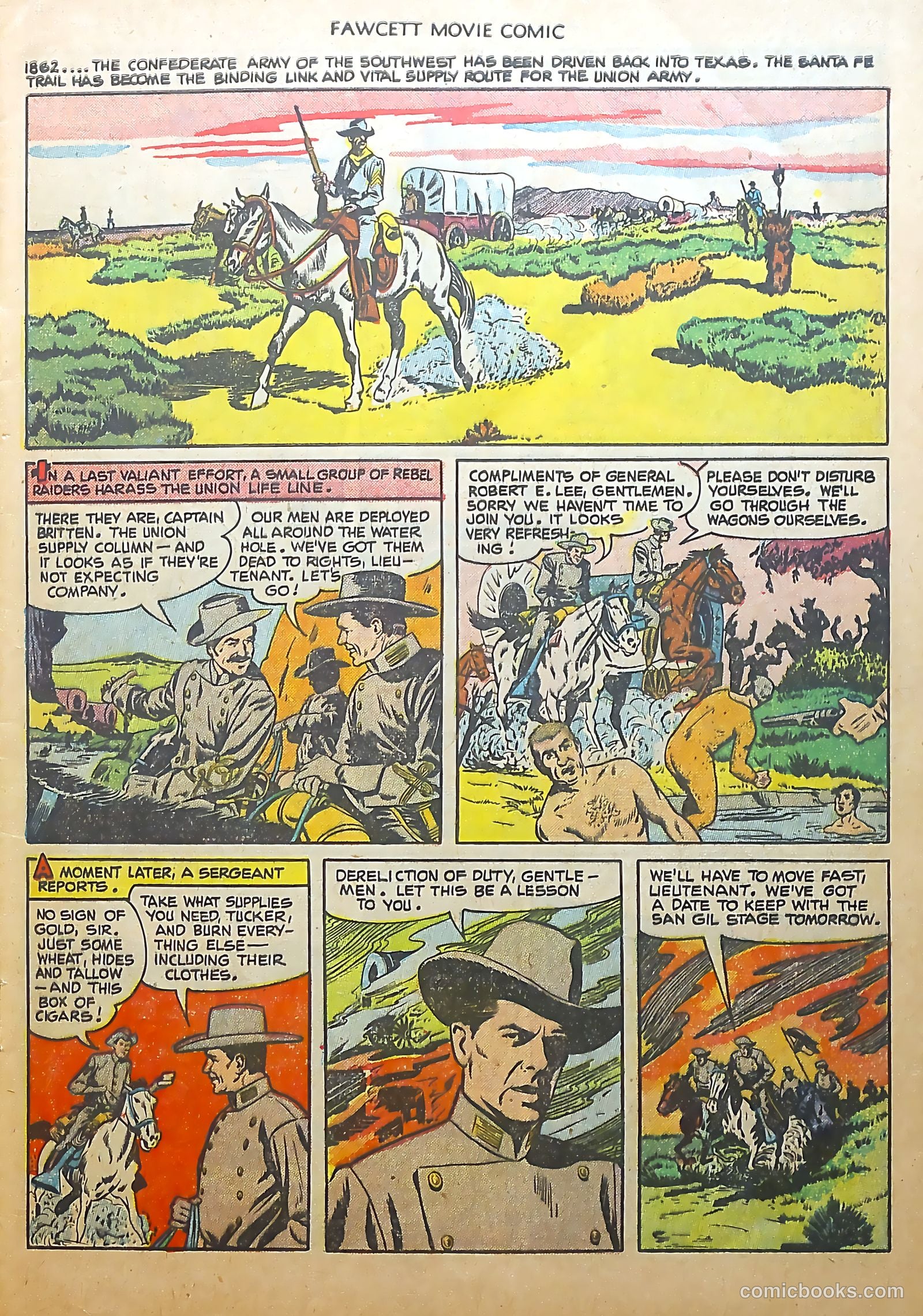 Fawcett Movie Comic #14 (1951) — page 5 of 36