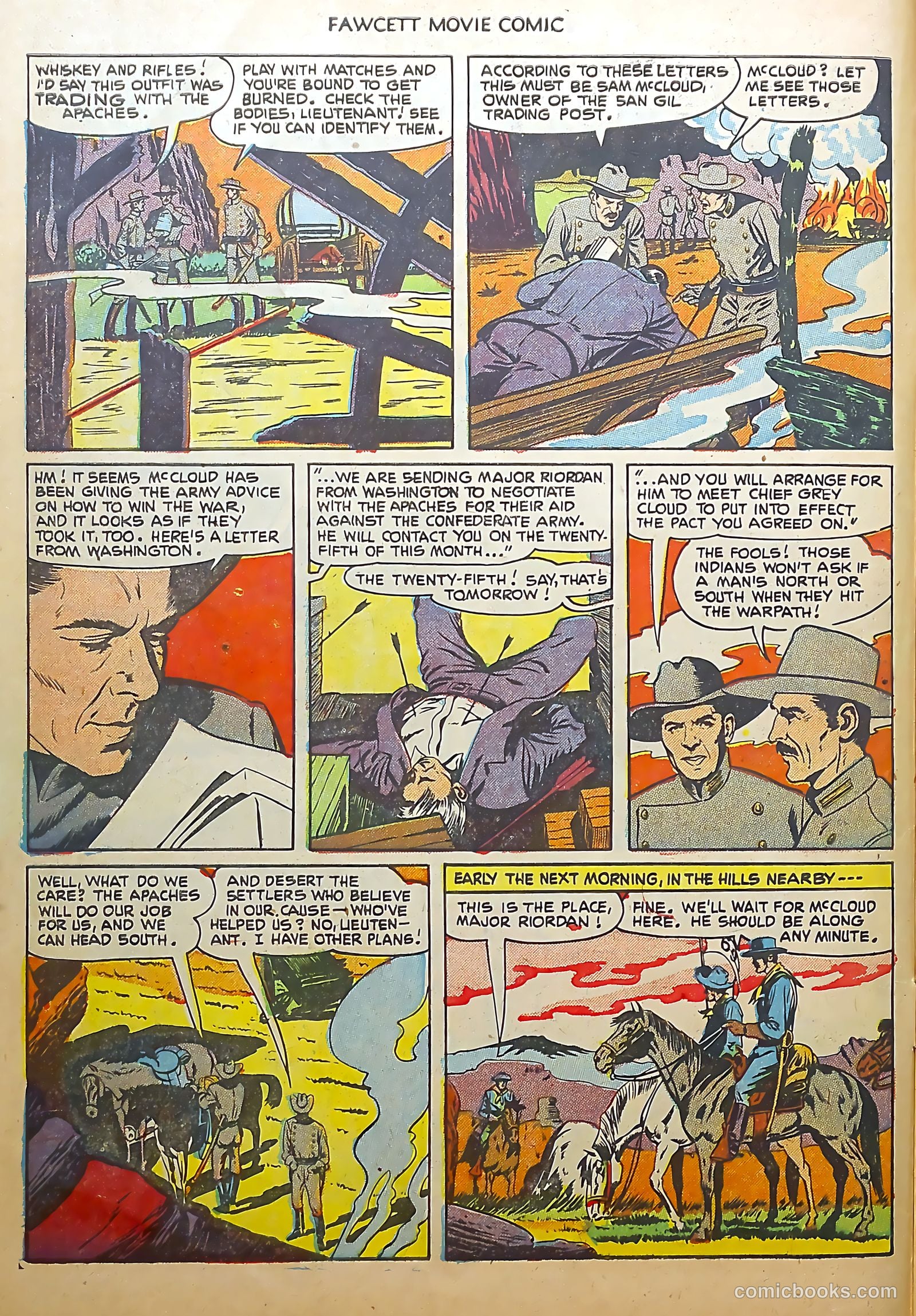 Fawcett Movie Comic #14 (1951) — page 10 of 36