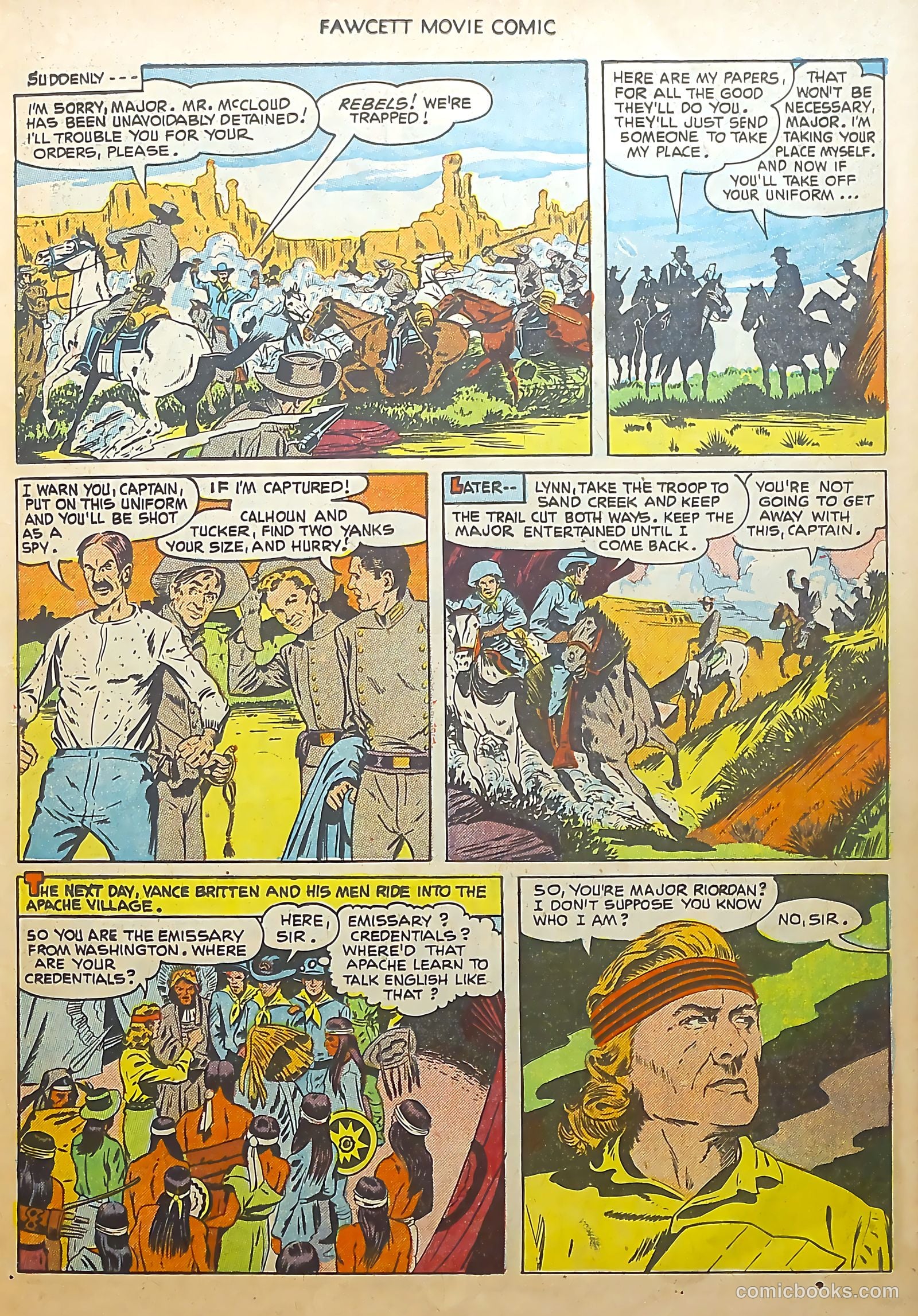 Fawcett Movie Comic #14 (1951) — page 11 of 36