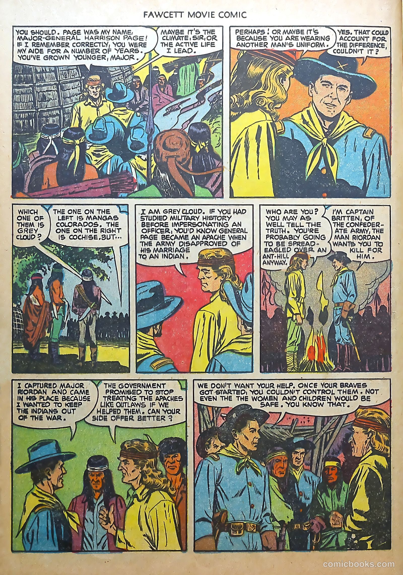 Fawcett Movie Comic #14 (1951) — page 12 of 36