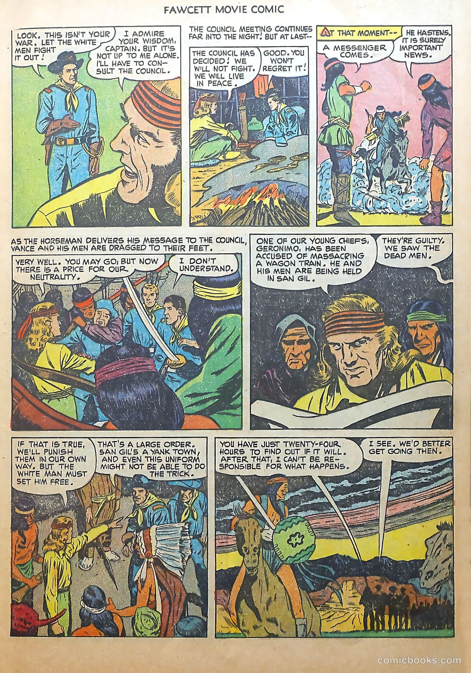 Fawcett Movie Comic #14 (1951) — page 13 of 36