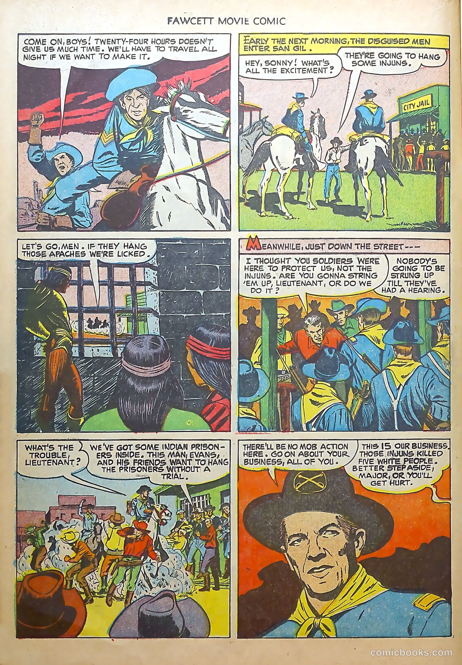 Fawcett Movie Comic #14 (1951) — page 14 of 36