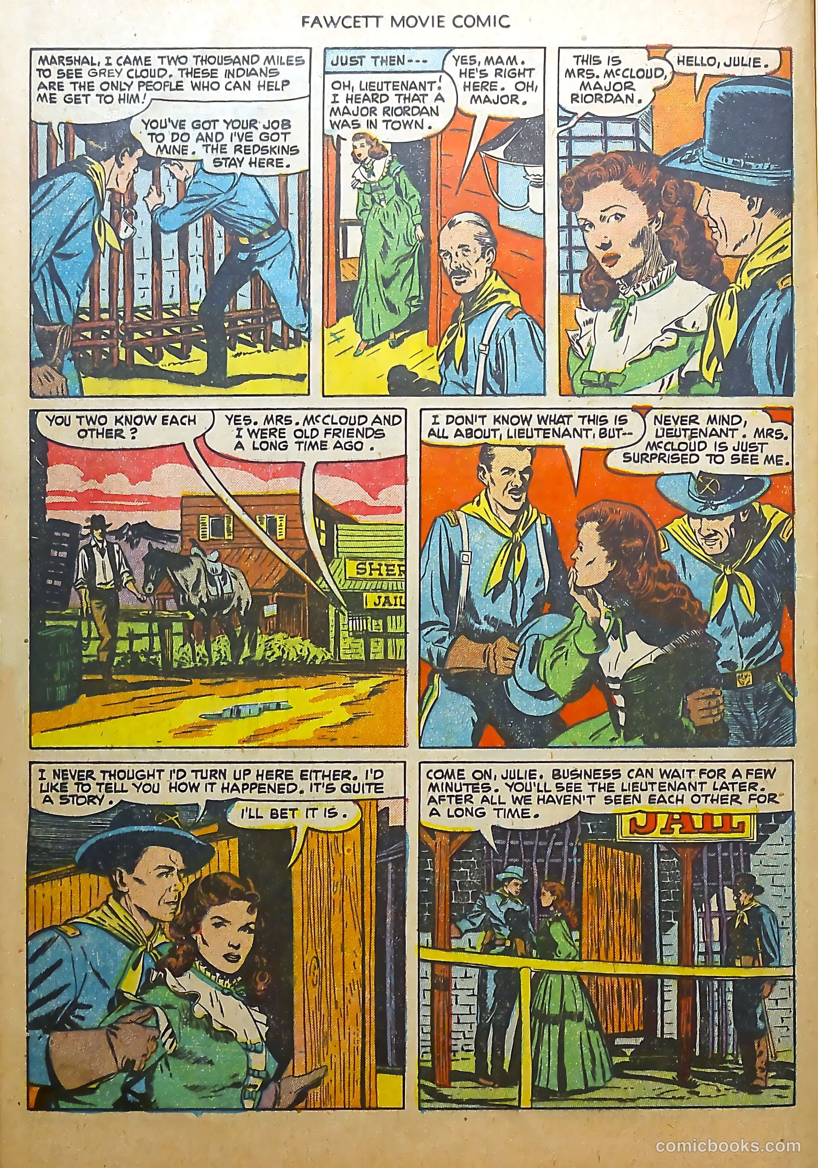 Fawcett Movie Comic #14 (1951) — page 16 of 36