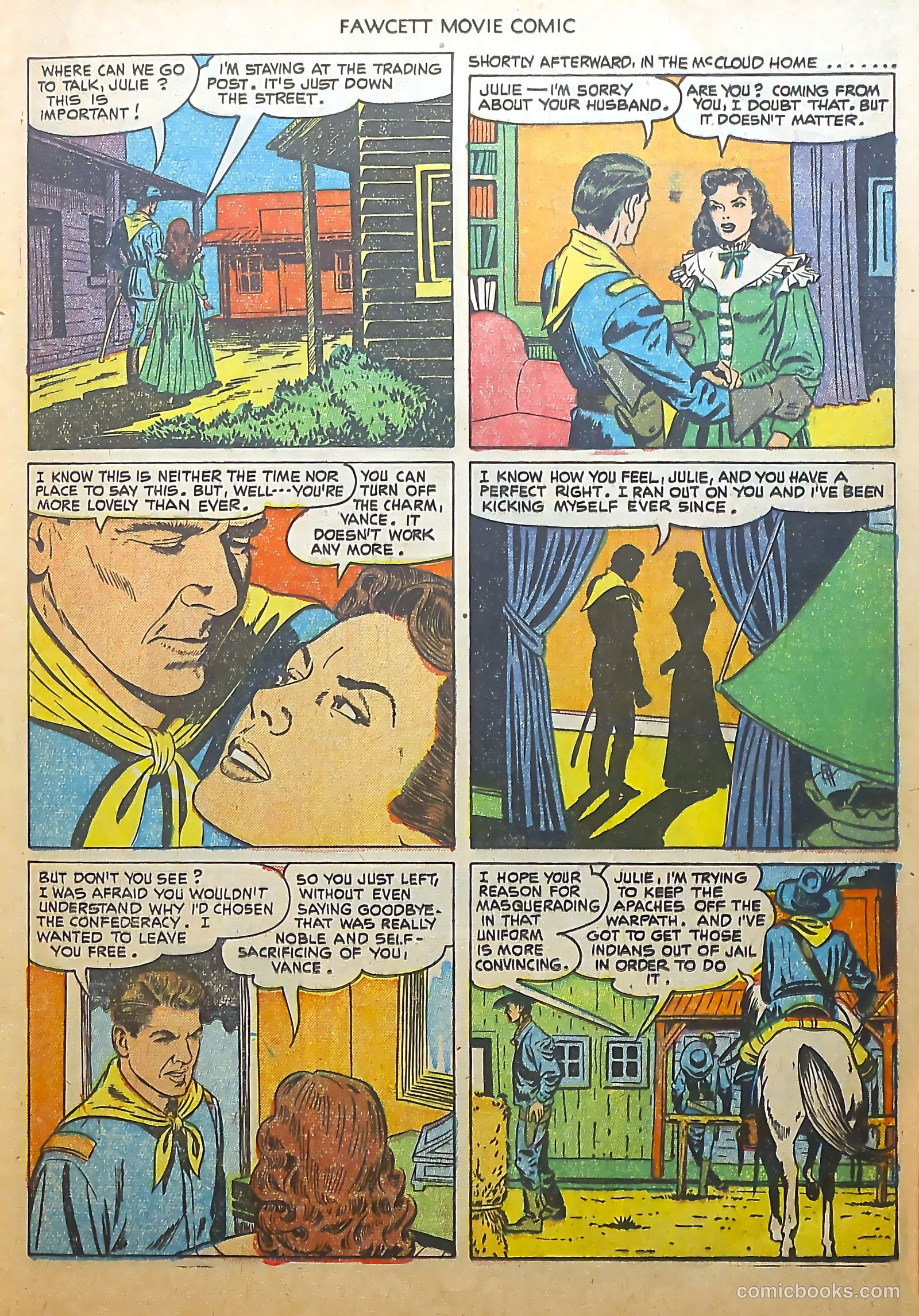 Fawcett Movie Comic #14 (1951) — page 17 of 36