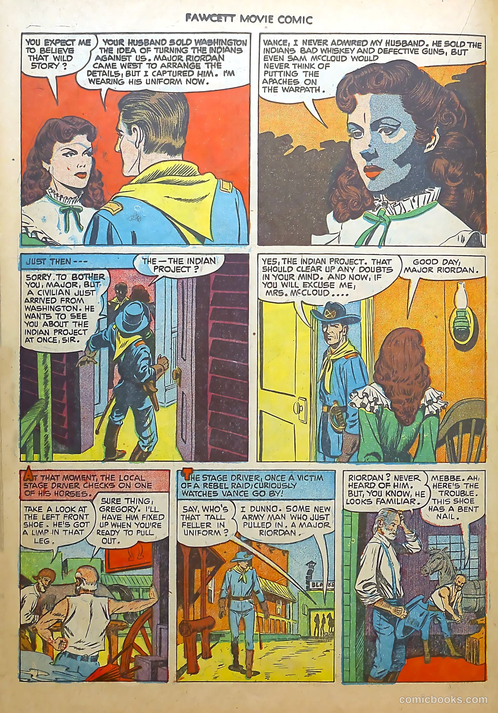 Fawcett Movie Comic #14 (1951) — page 18 of 36