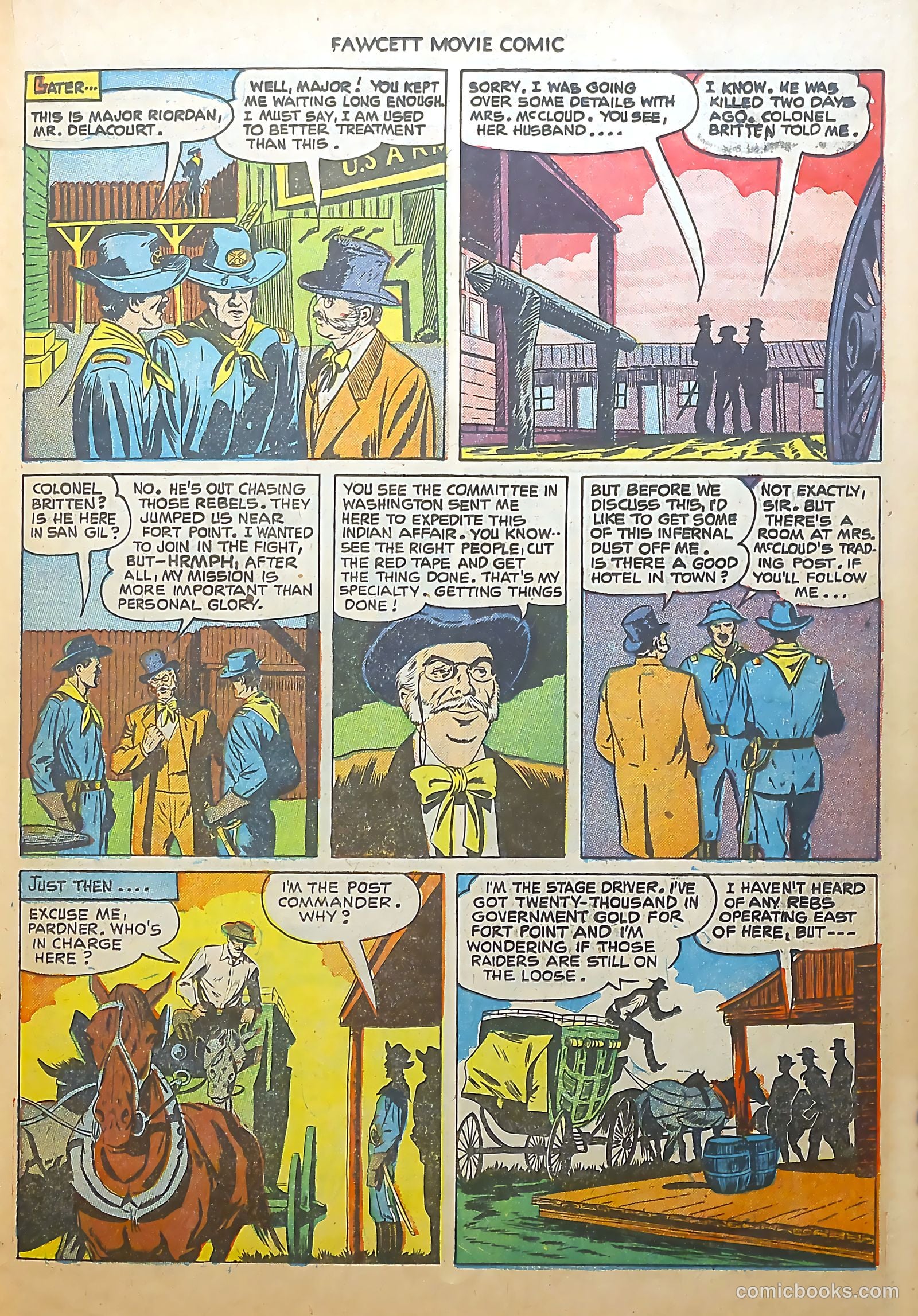Fawcett Movie Comic #14 (1951) — page 19 of 36