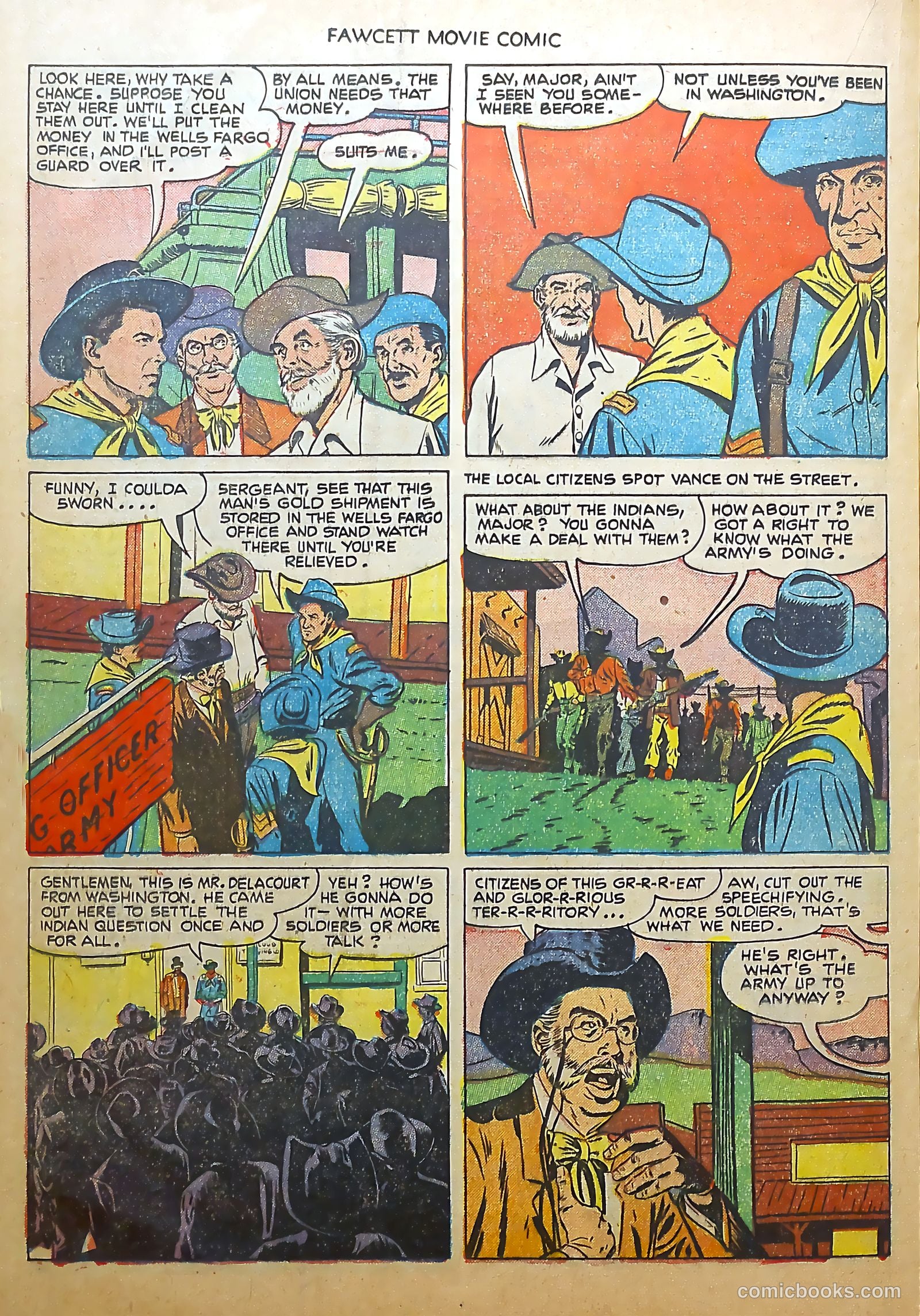Fawcett Movie Comic #14 (1951) — page 20 of 36