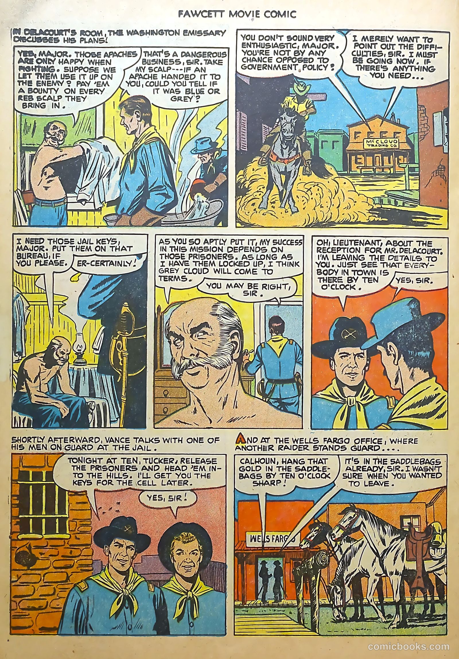 Fawcett Movie Comic #14 (1951) — page 22 of 36