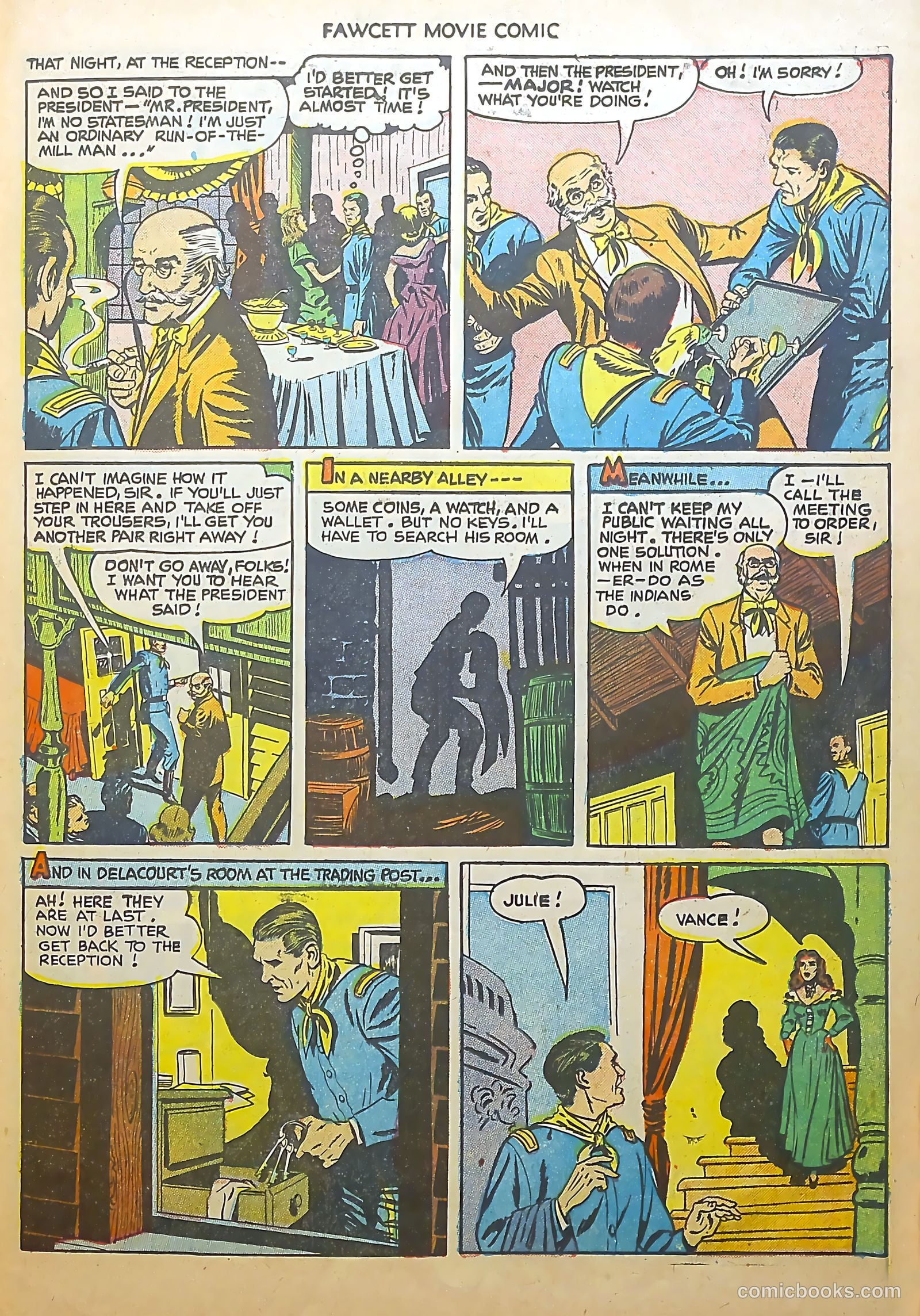 Fawcett Movie Comic #14 (1951) — page 23 of 36
