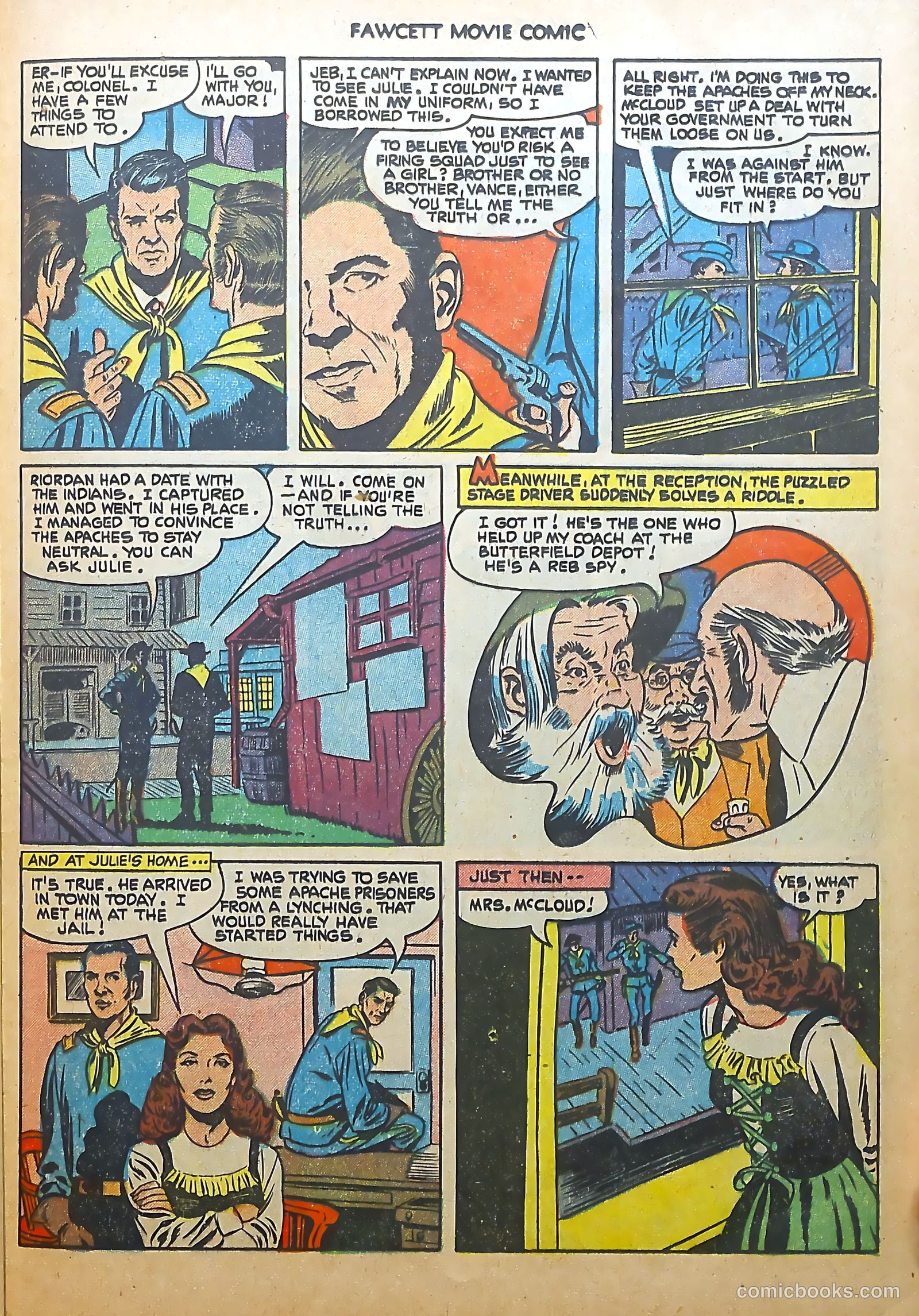 Fawcett Movie Comic #14 (1951) — page 25 of 36