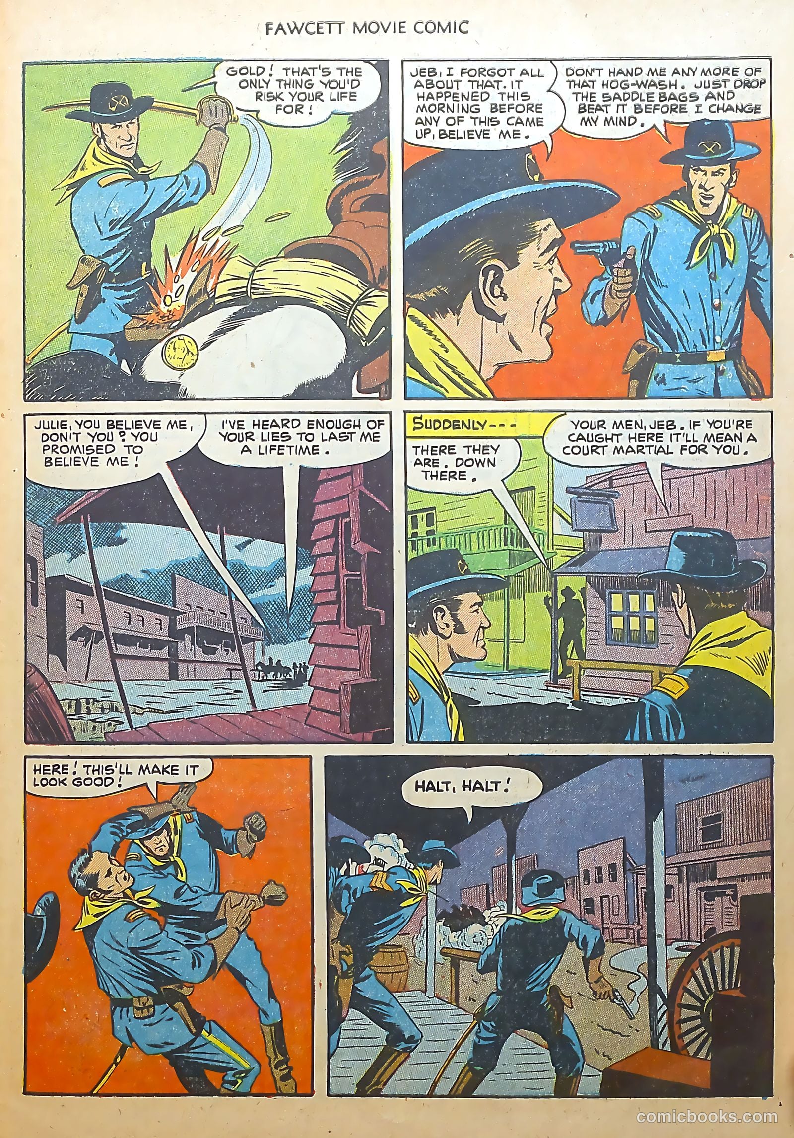 Fawcett Movie Comic #14 (1951) — page 27 of 36