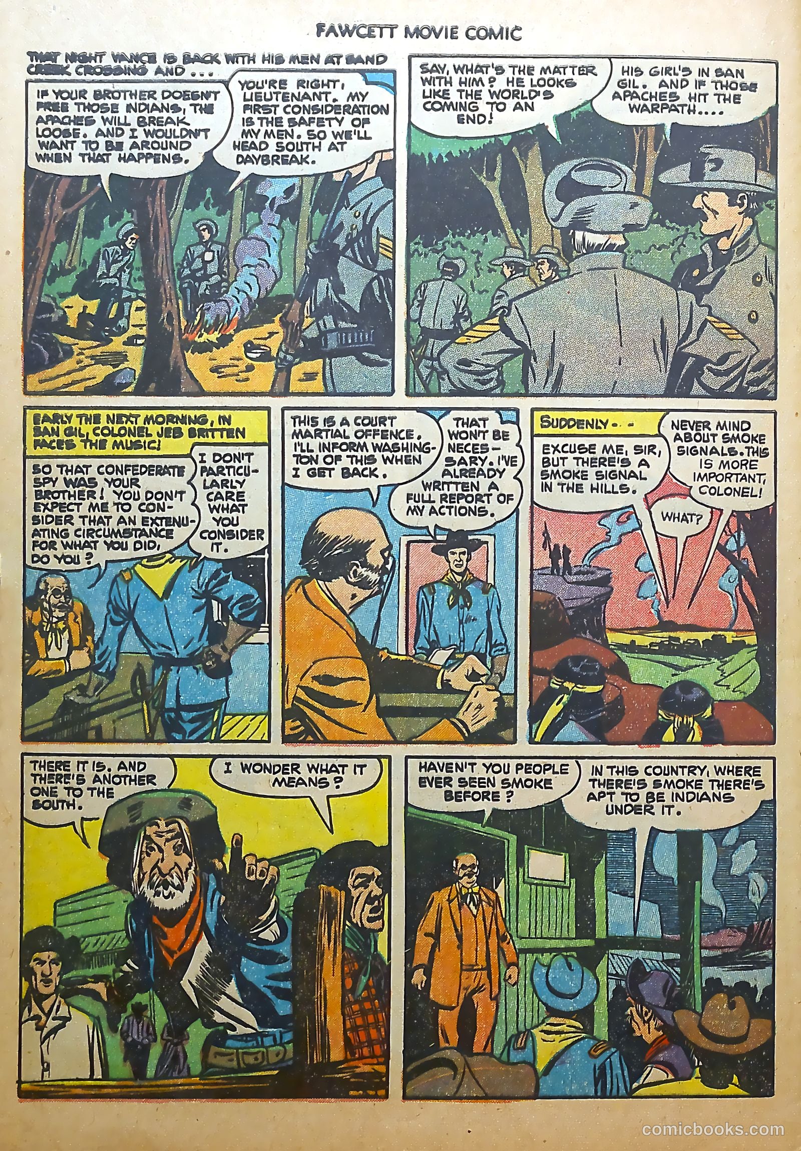 Fawcett Movie Comic #14 (1951) — page 28 of 36