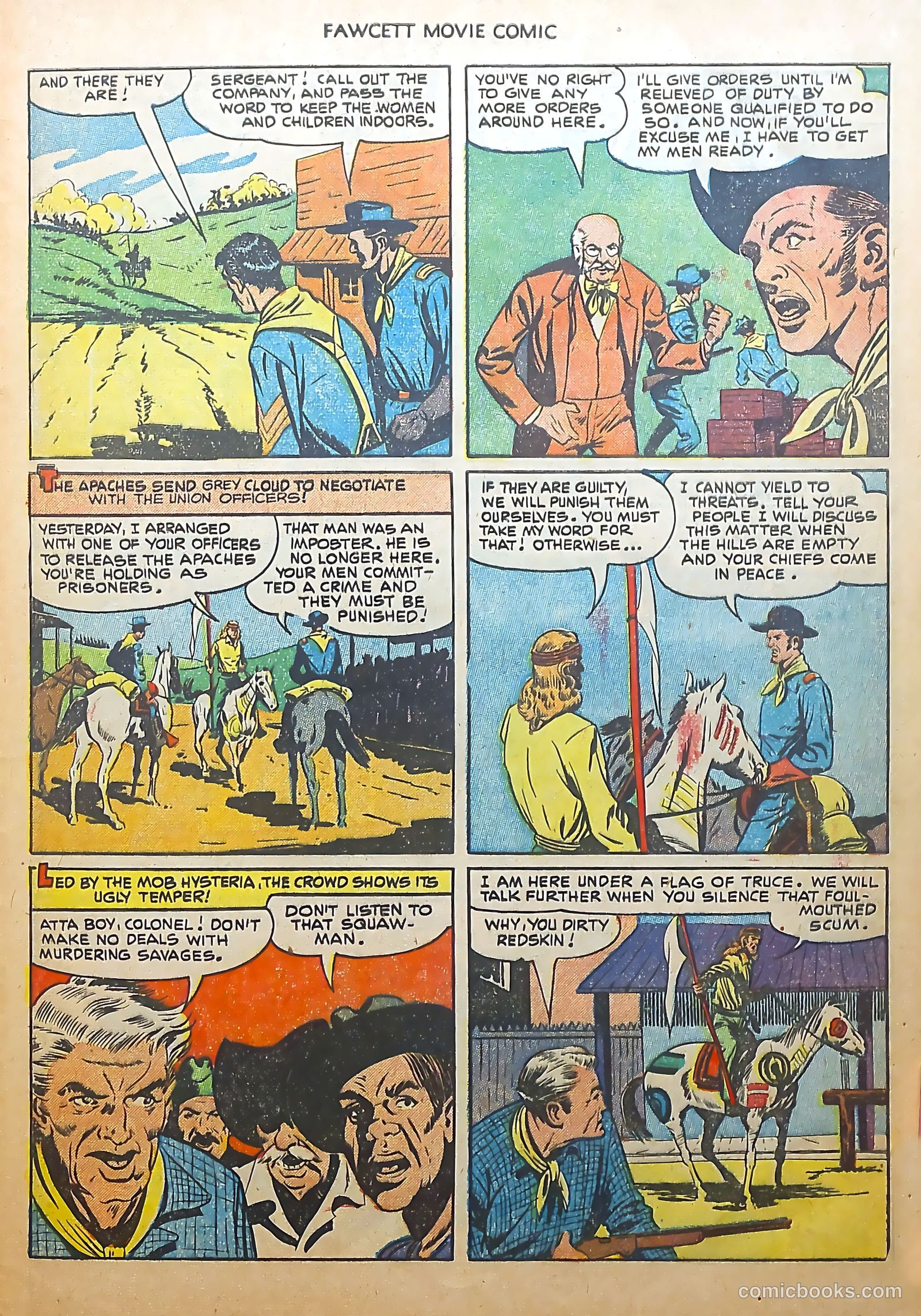 Fawcett Movie Comic #14 (1951) — page 29 of 36