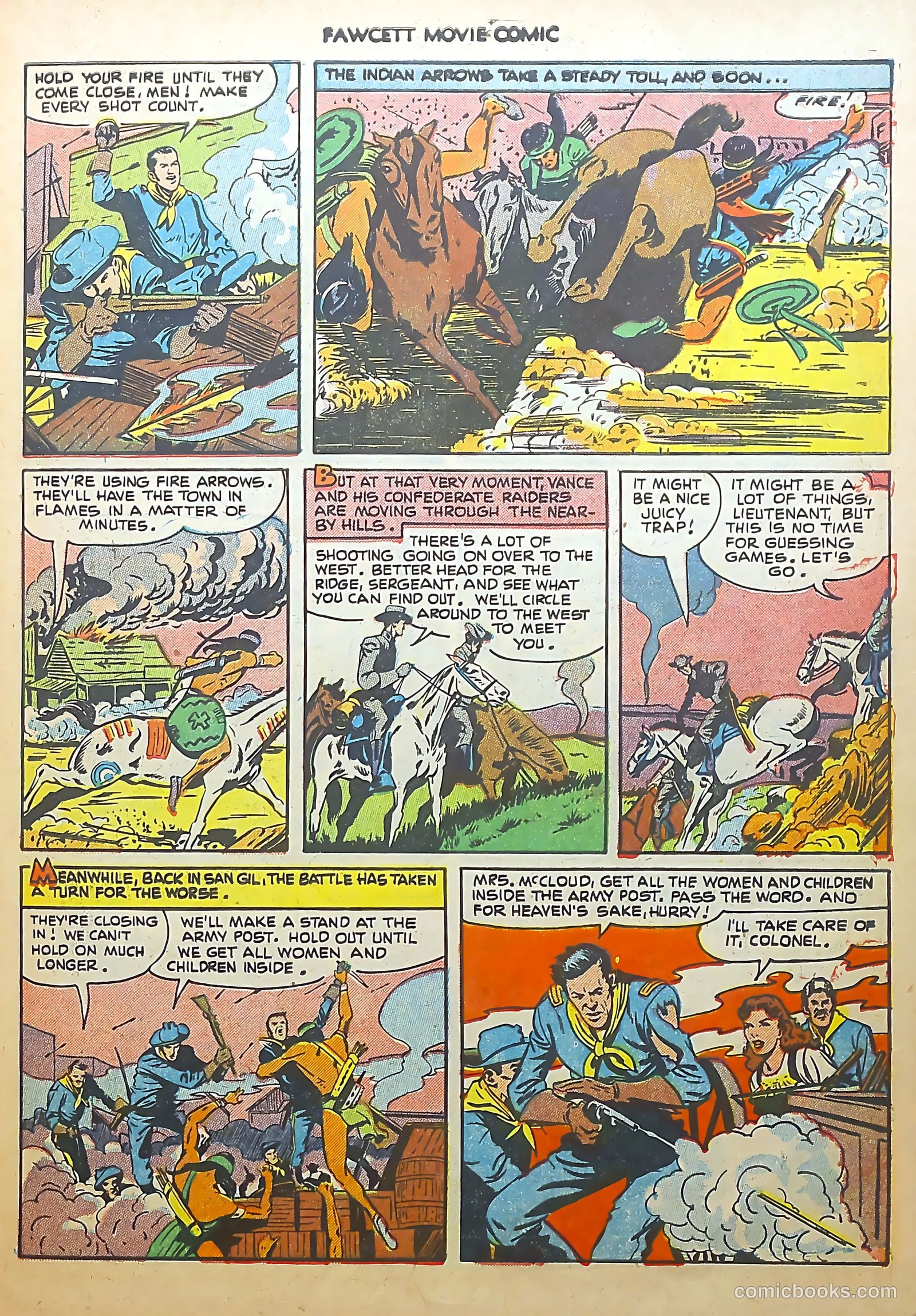 Fawcett Movie Comic #14 (1951) — page 31 of 36