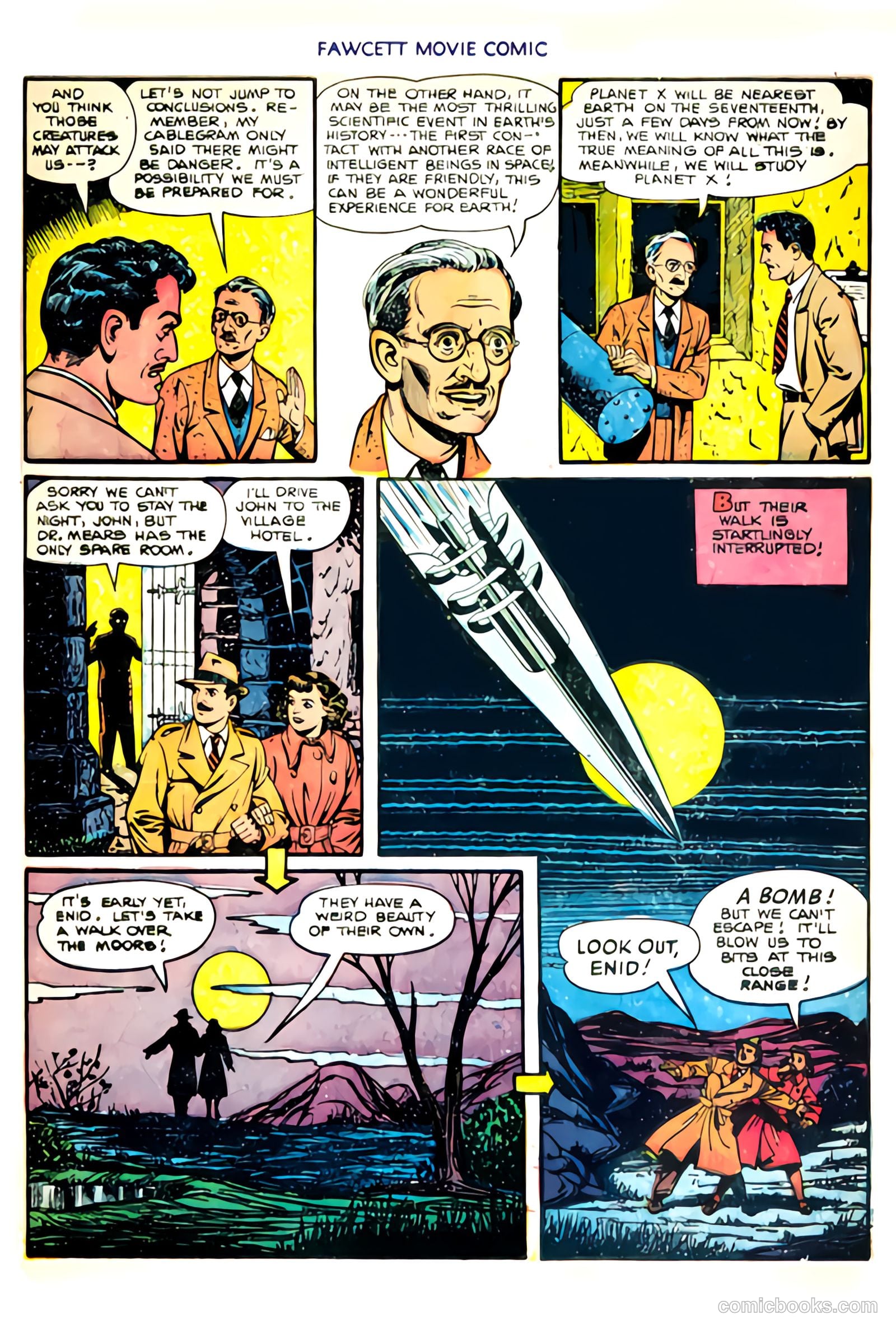 Fawcett Movie Comic #15 (1952) — page 8 of 36