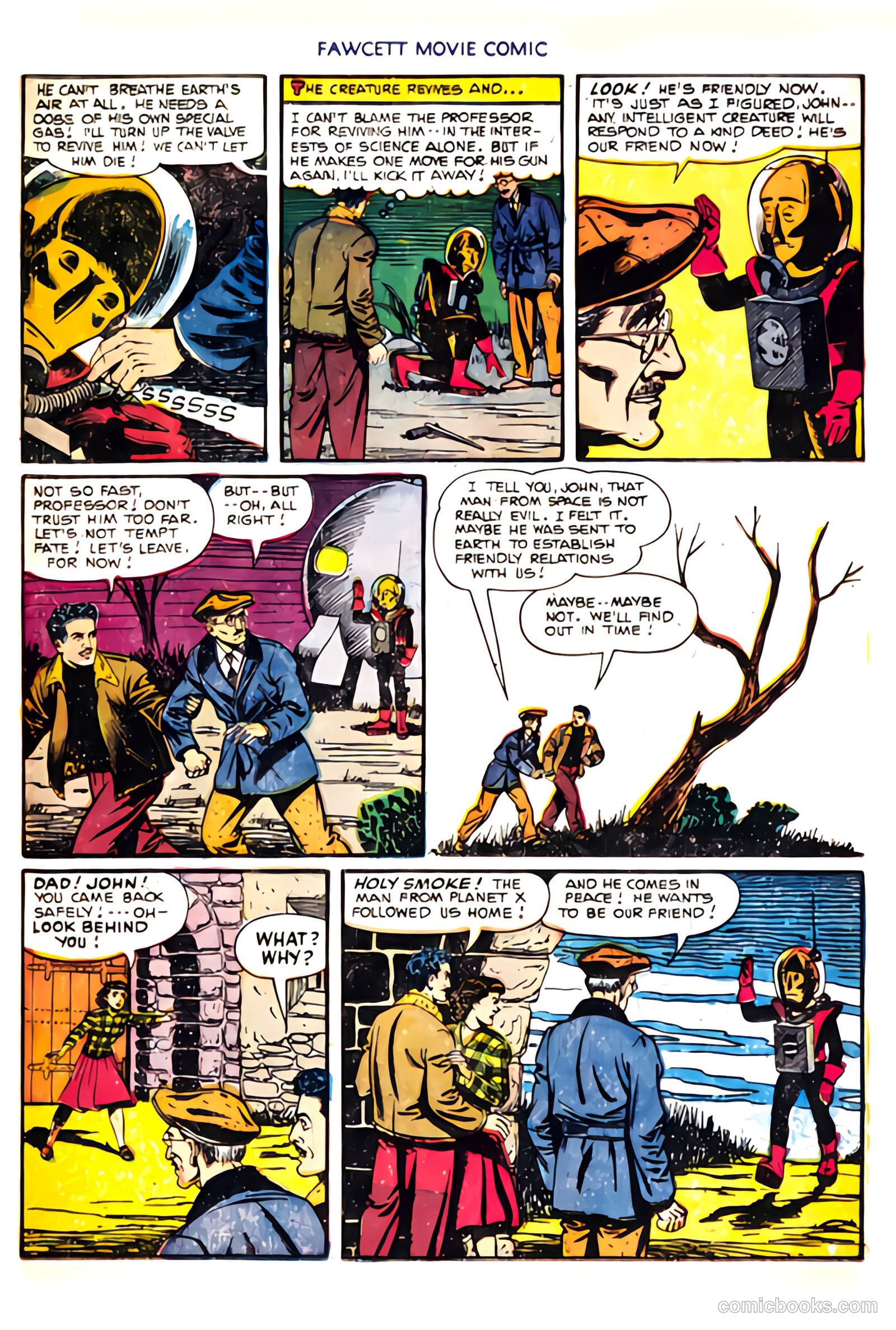 Fawcett Movie Comic #15 (1952) — page 16 of 36