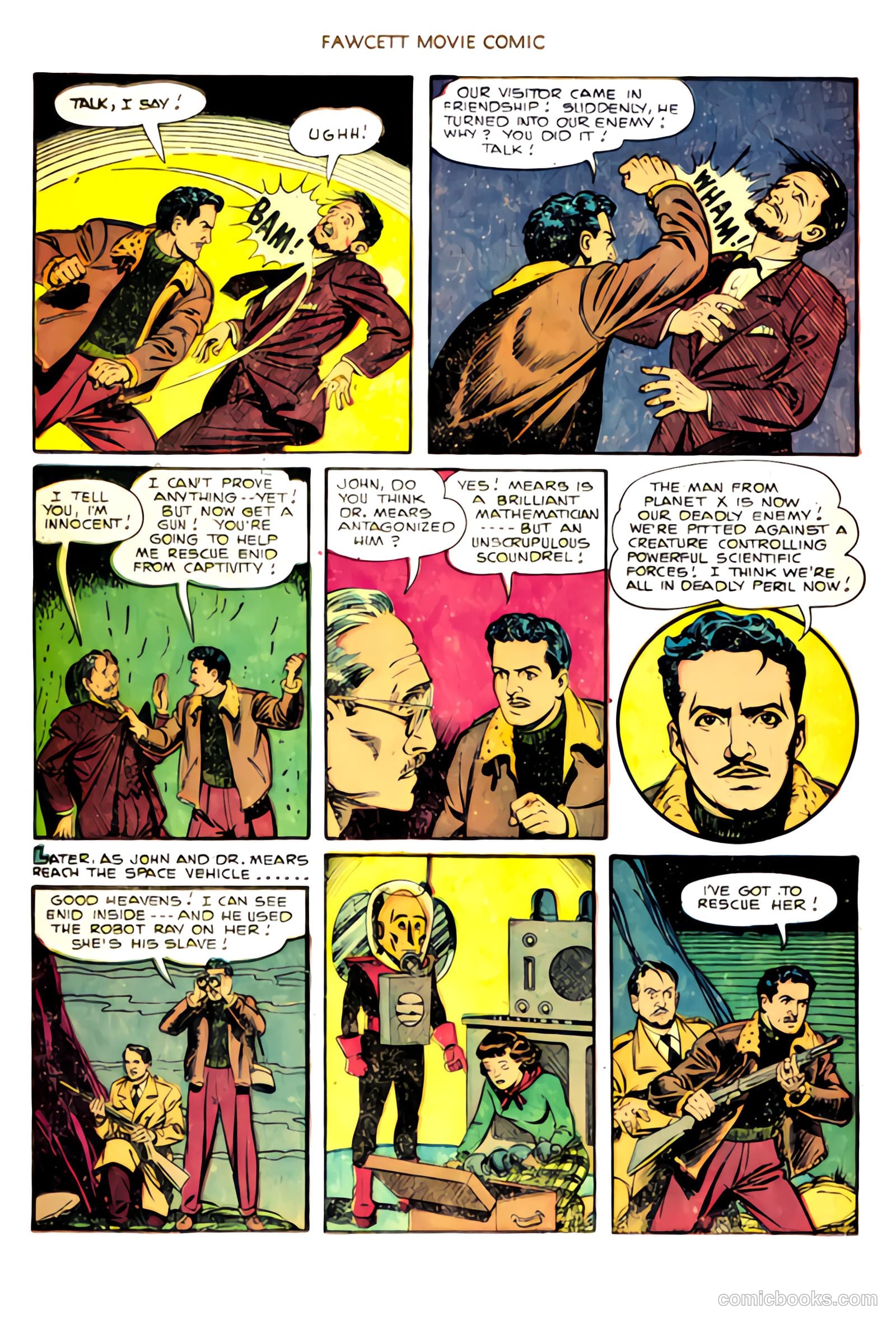 Fawcett Movie Comic #15 (1952) — page 20 of 36