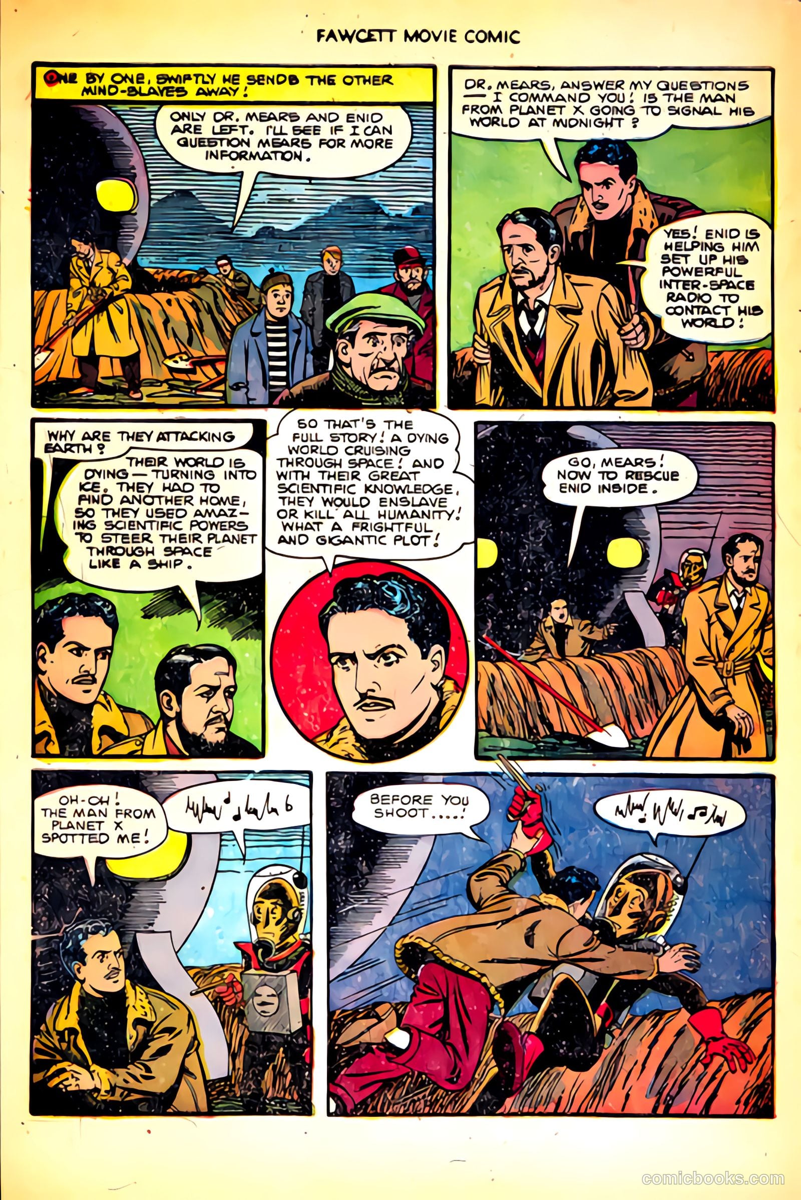 Fawcett Movie Comic #15 (1952) — page 32 of 36