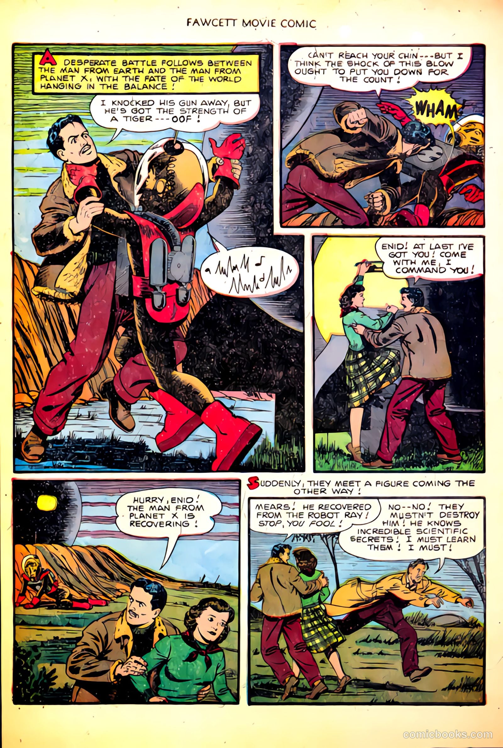 Fawcett Movie Comic #15 (1952) — page 33 of 36