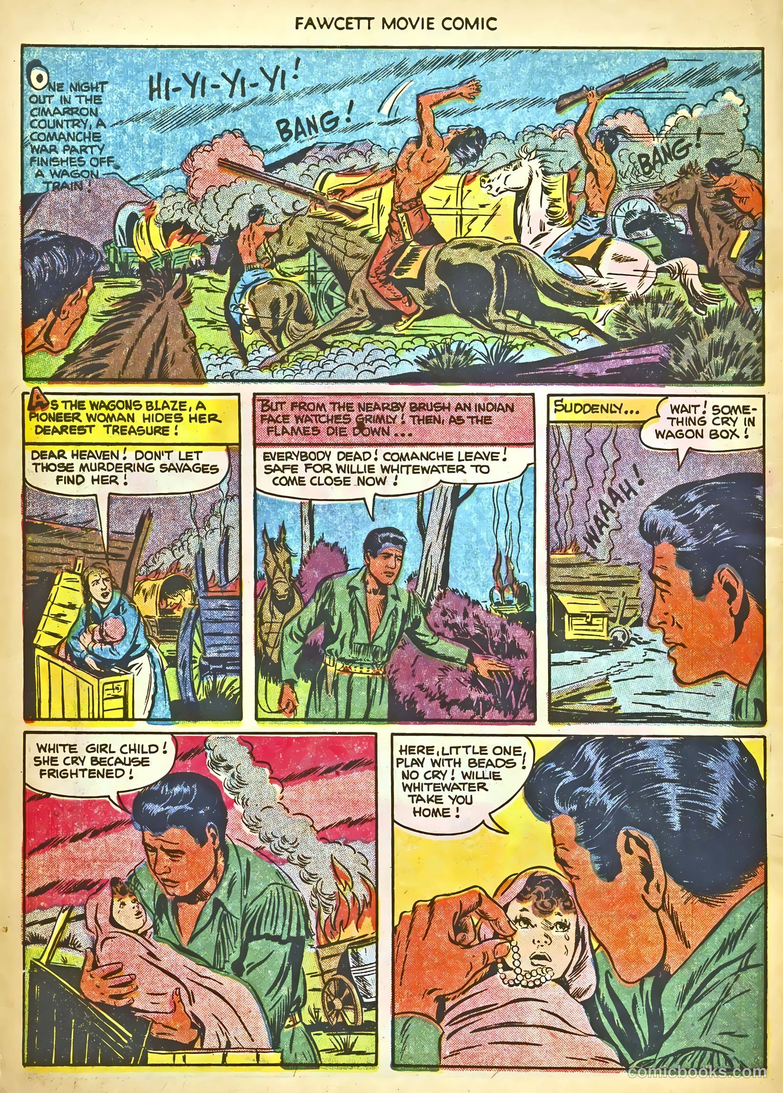Fawcett Movie Comic #17 (1952) — page 6 of 36