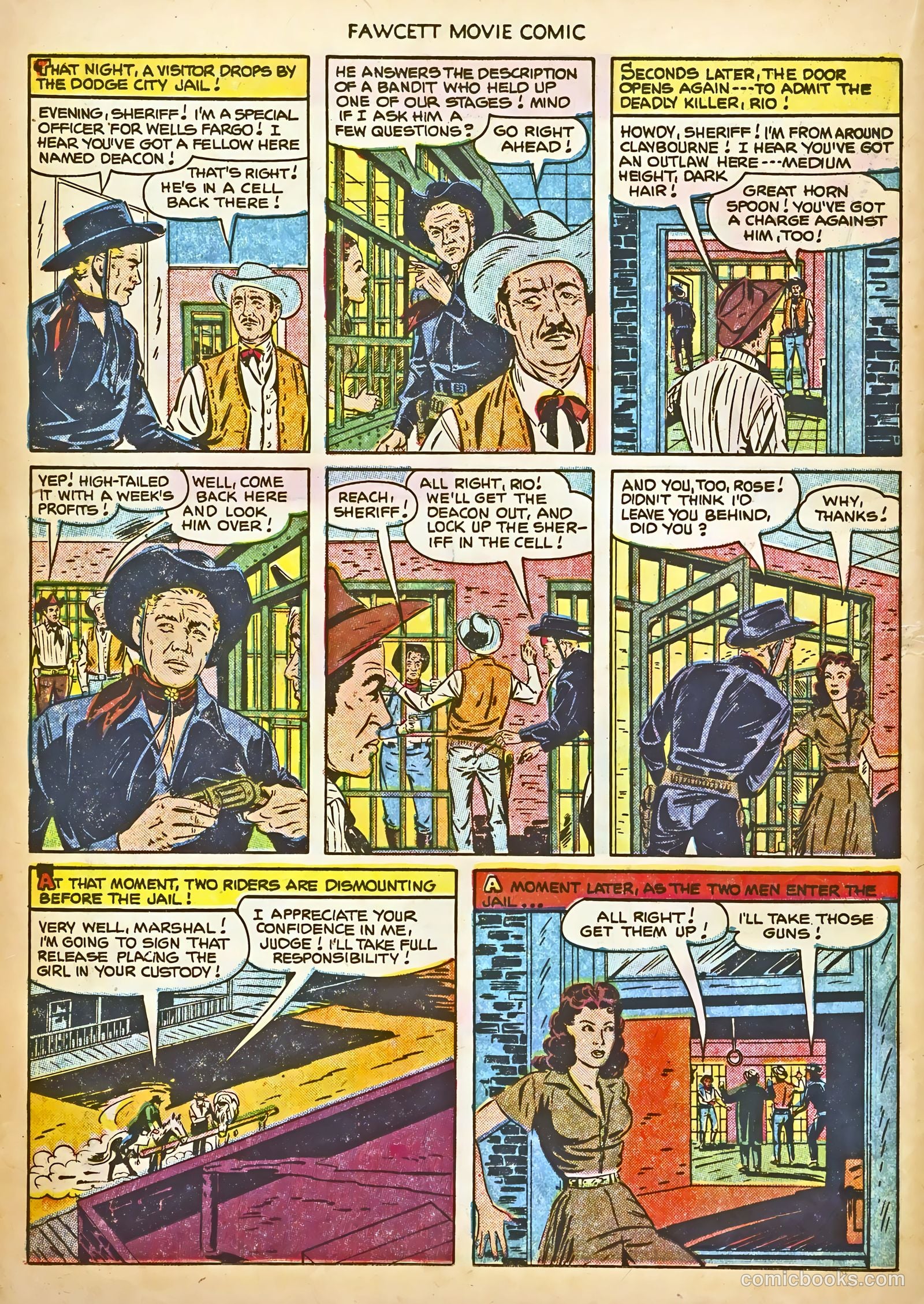 Fawcett Movie Comic #17 (1952) — page 18 of 36