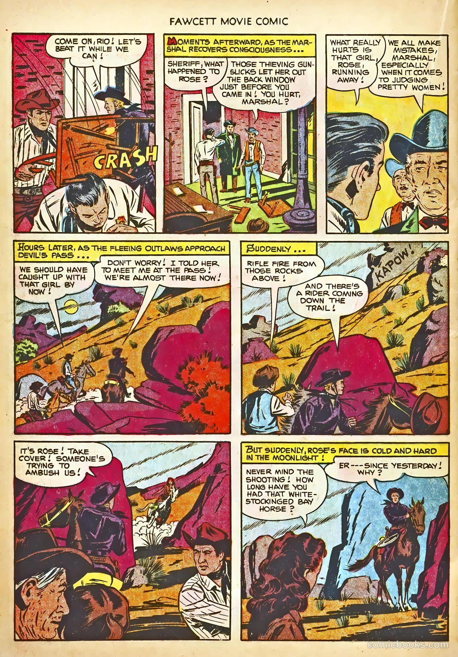 Fawcett Movie Comic #17 (1952) — page 20 of 36