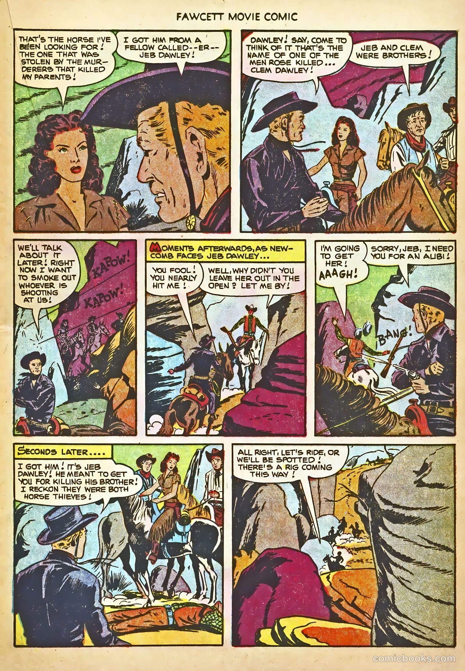 Fawcett Movie Comic #17 (1952) — page 21 of 36