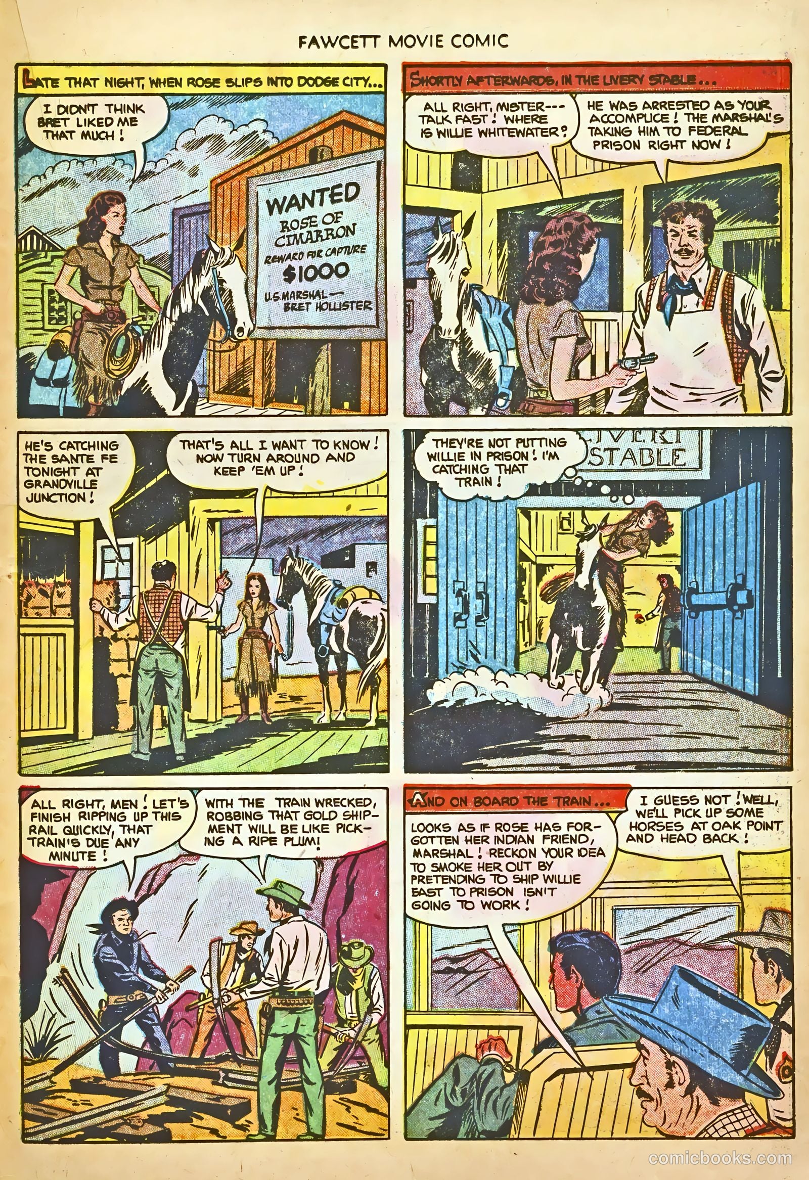 Fawcett Movie Comic #17 (1952) — page 23 of 36