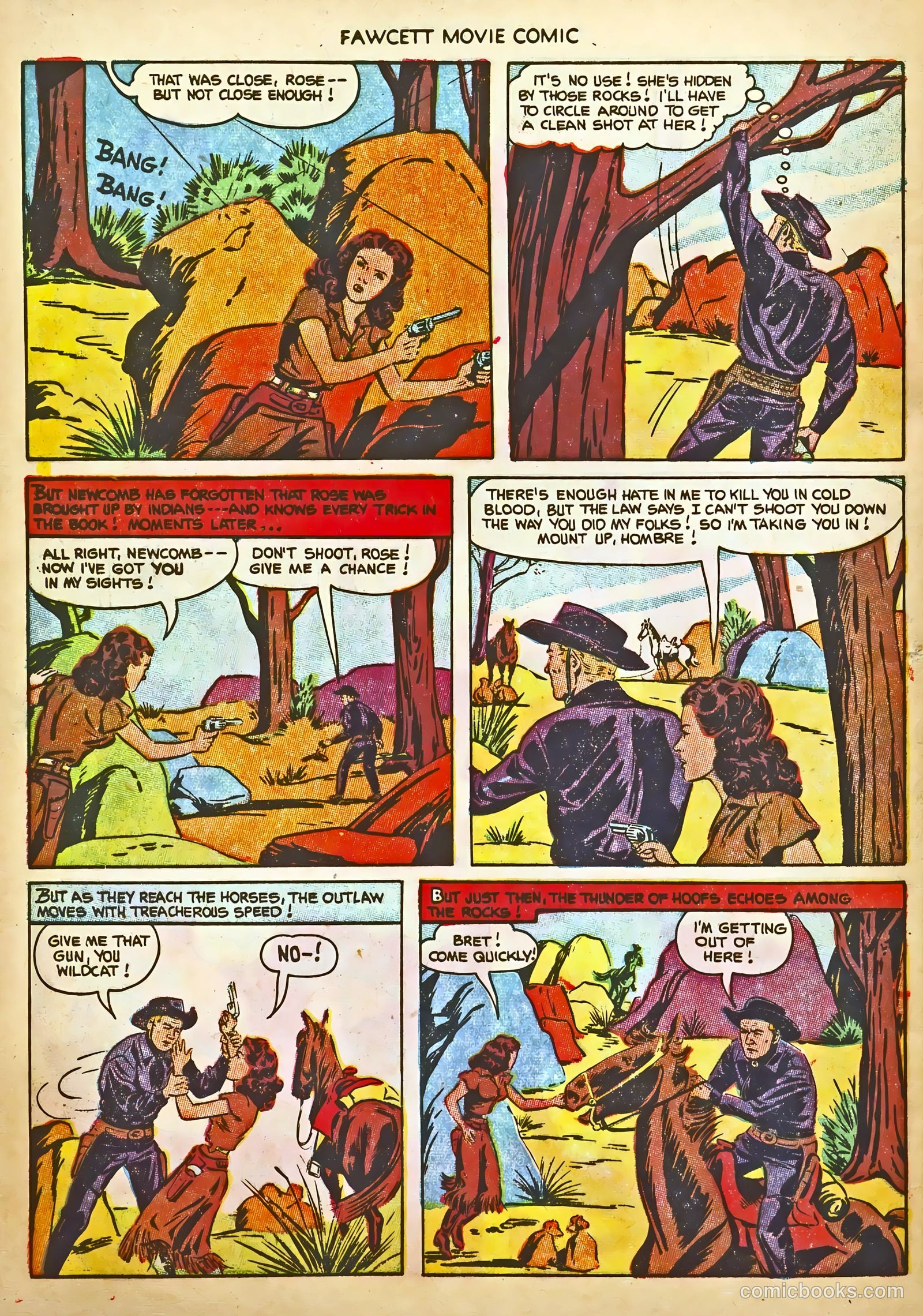 Fawcett Movie Comic #17 (1952) — page 32 of 36