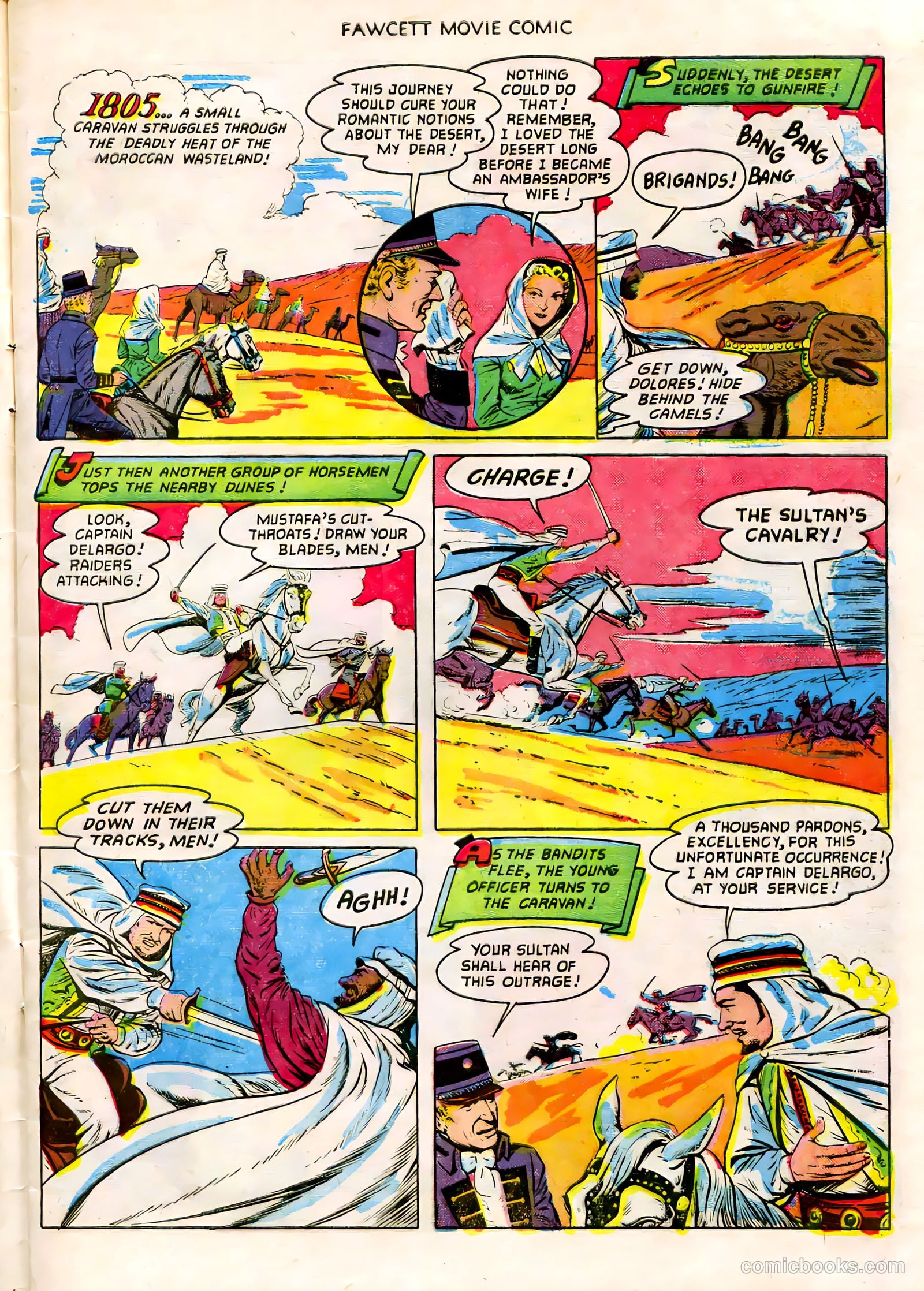 Fawcett Movie Comic #18 (1952) — page 5 of 36