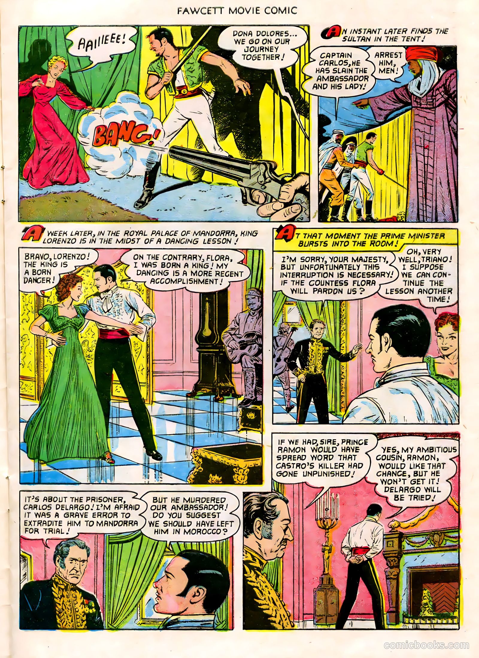 Fawcett Movie Comic #18 (1952) — page 9 of 36