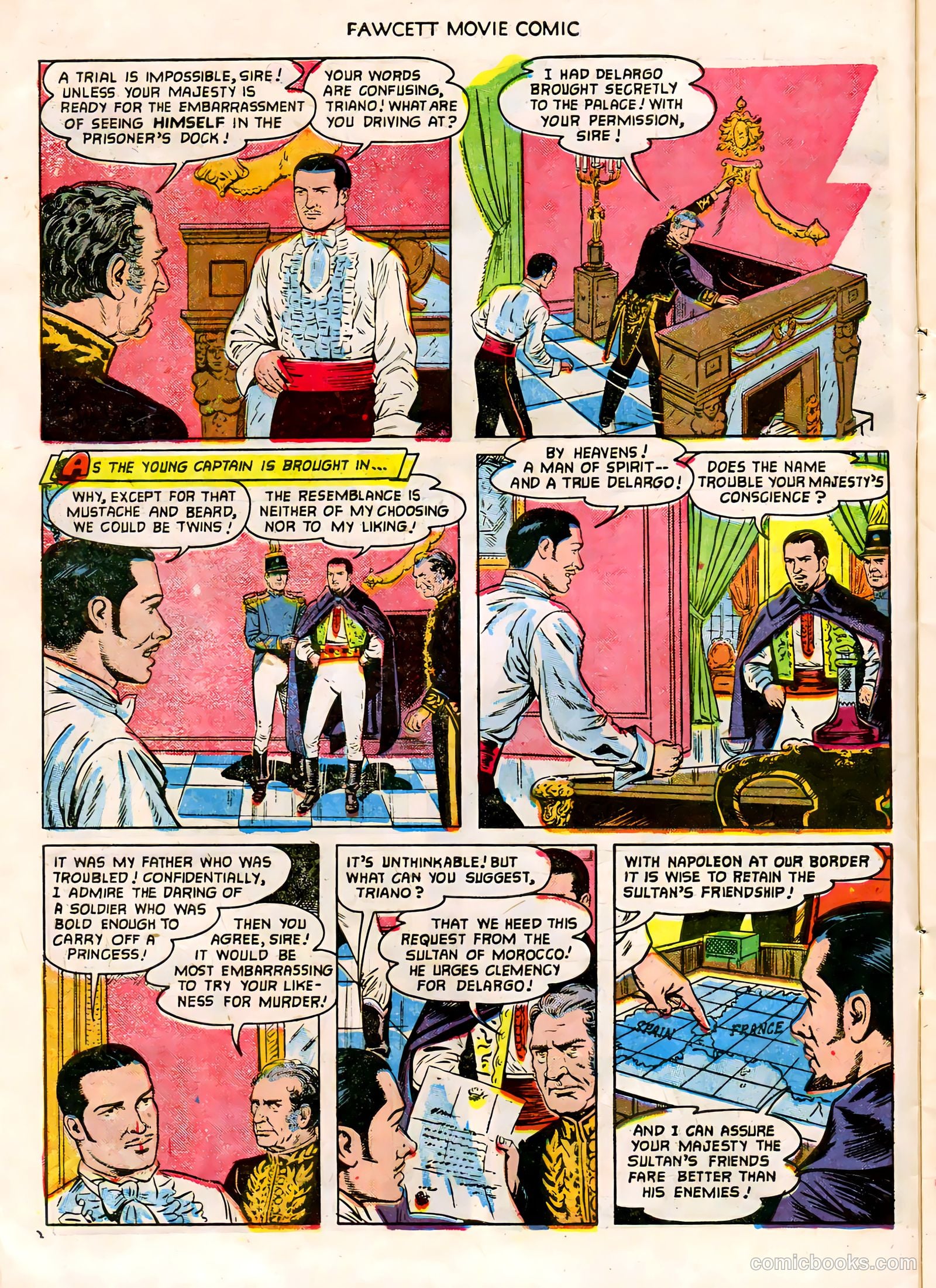 Fawcett Movie Comic #18 (1952) — page 10 of 36