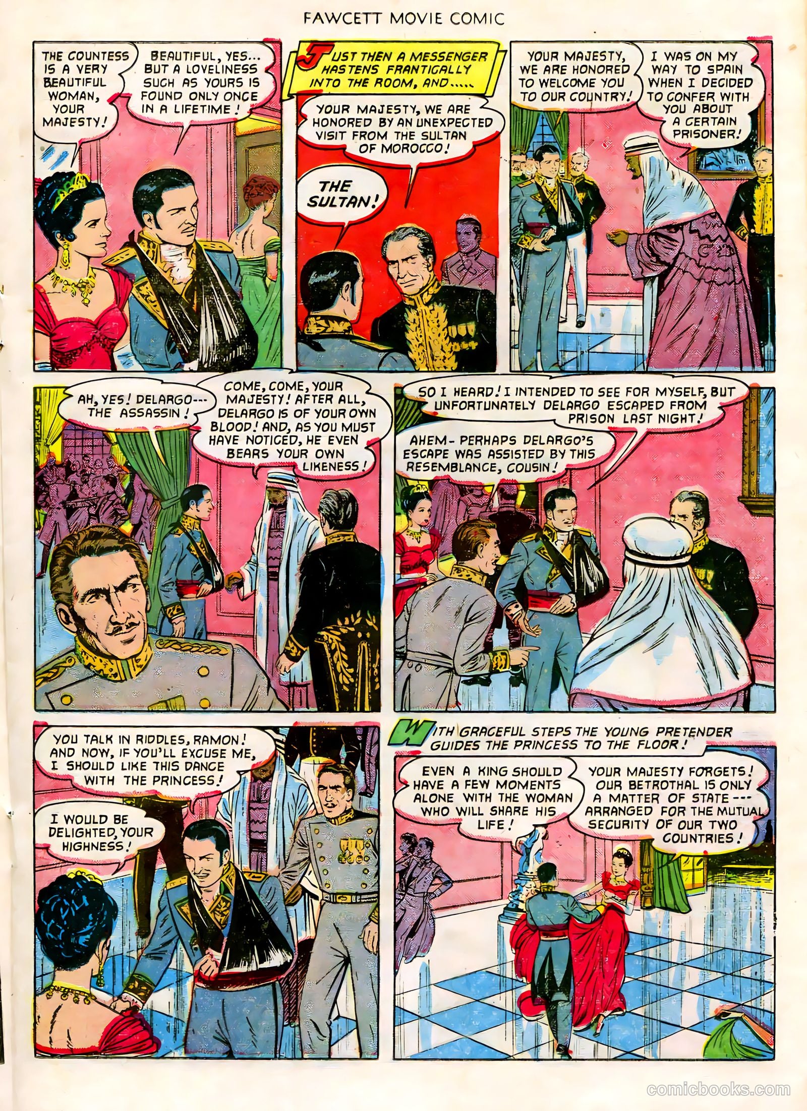 Fawcett Movie Comic #18 (1952) — page 17 of 36