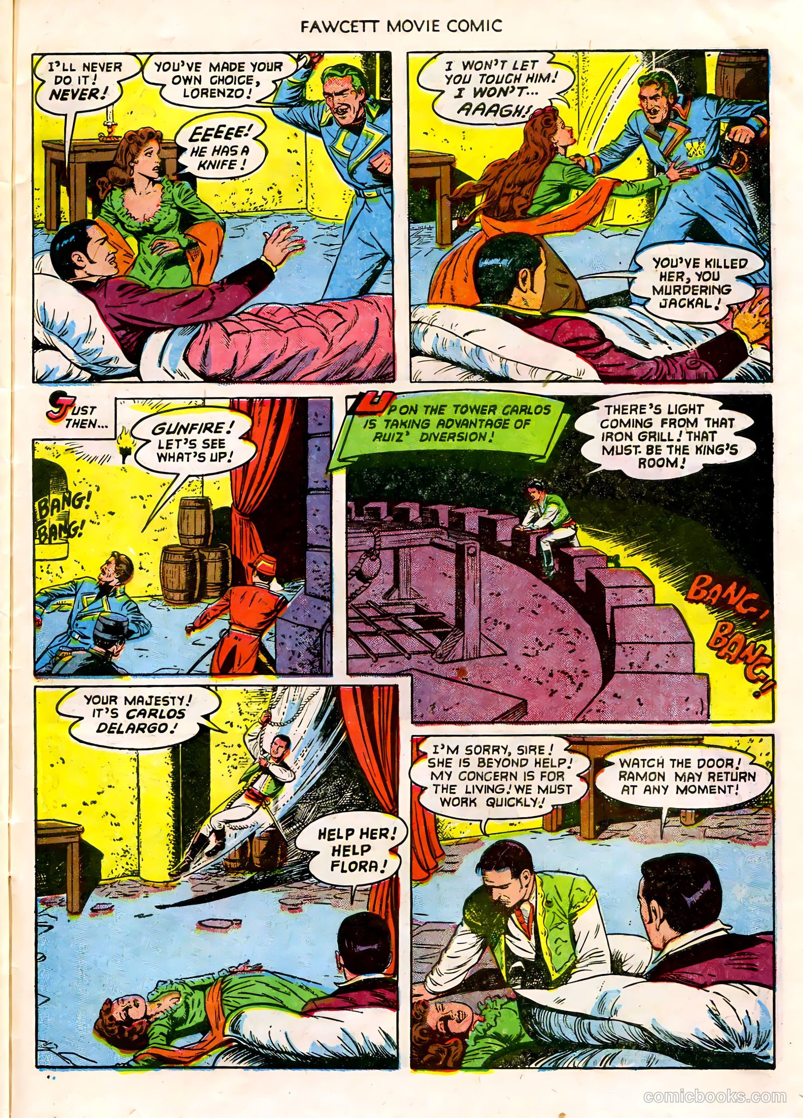 Fawcett Movie Comic #18 (1952) — page 31 of 36