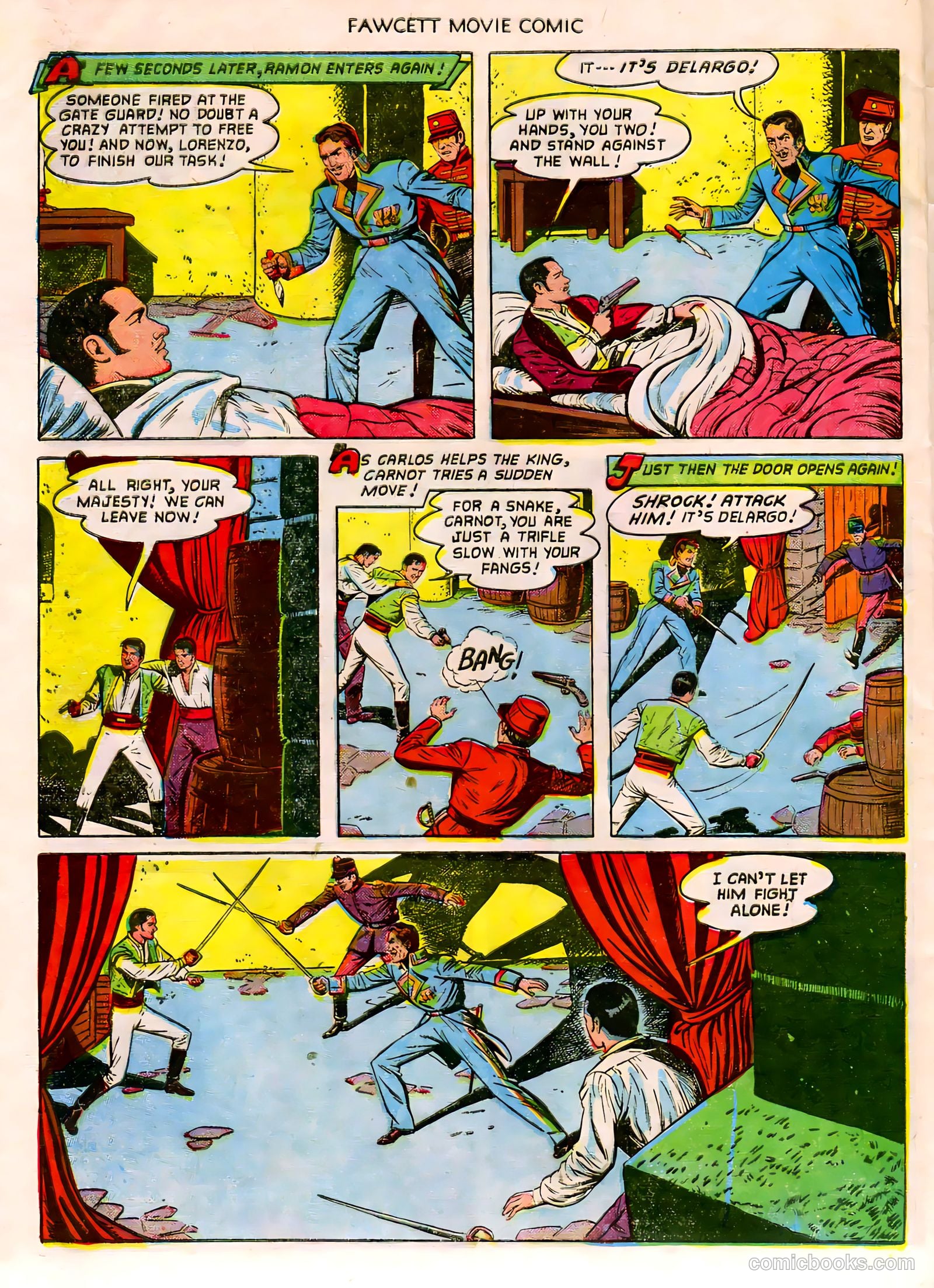 Fawcett Movie Comic #18 (1952) — page 32 of 36