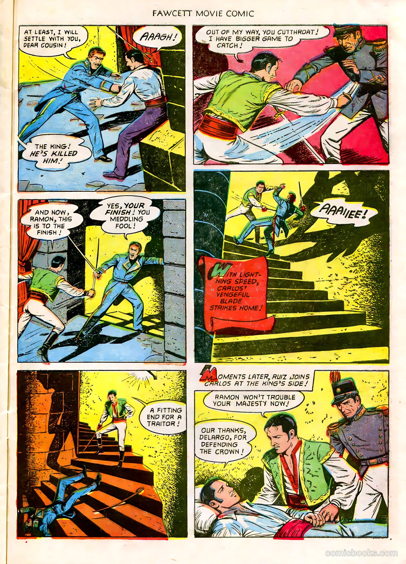 Fawcett Movie Comic #18 (1952) — page 33 of 36