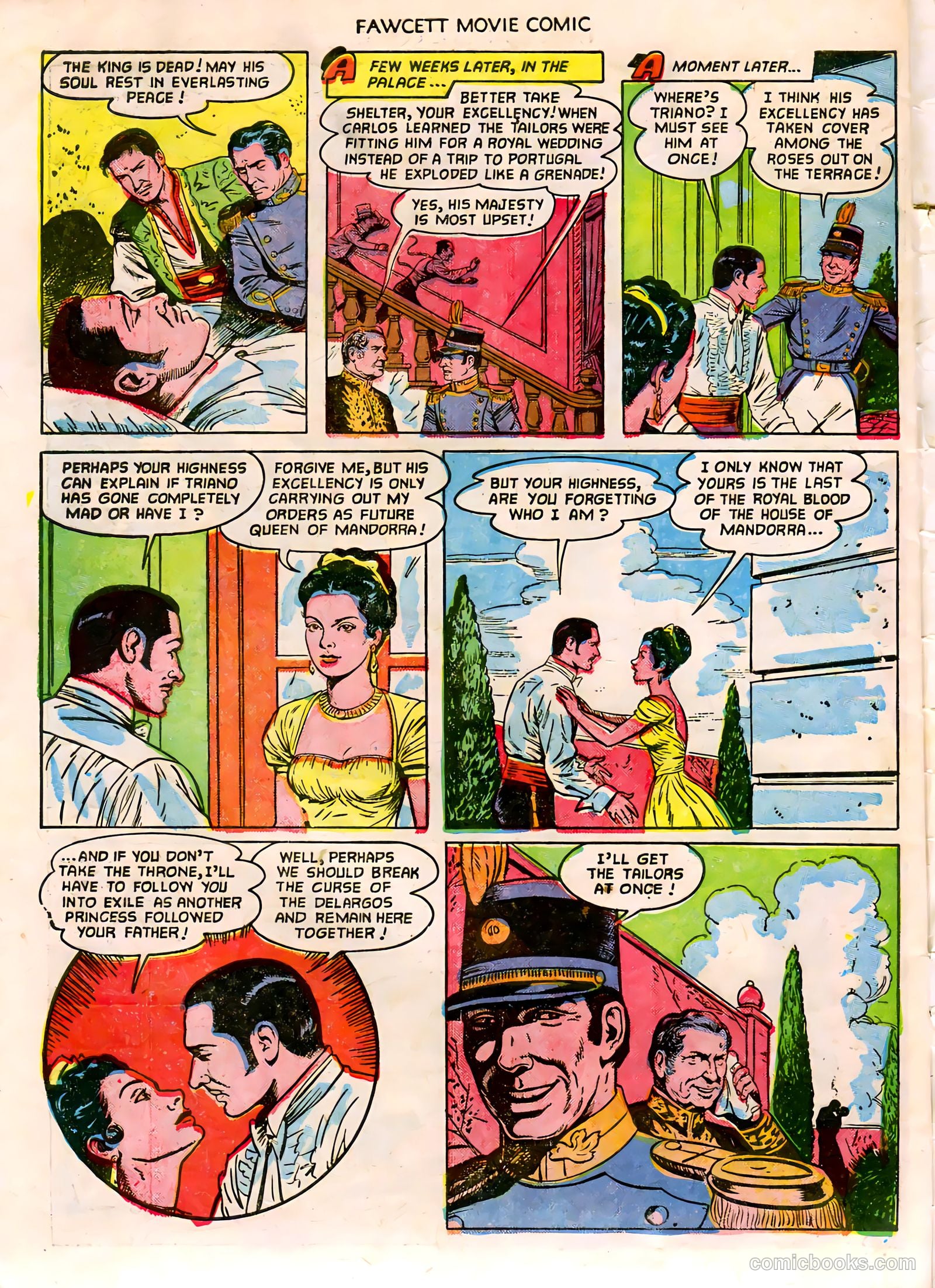 Fawcett Movie Comic #18 (1952) — page 34 of 36