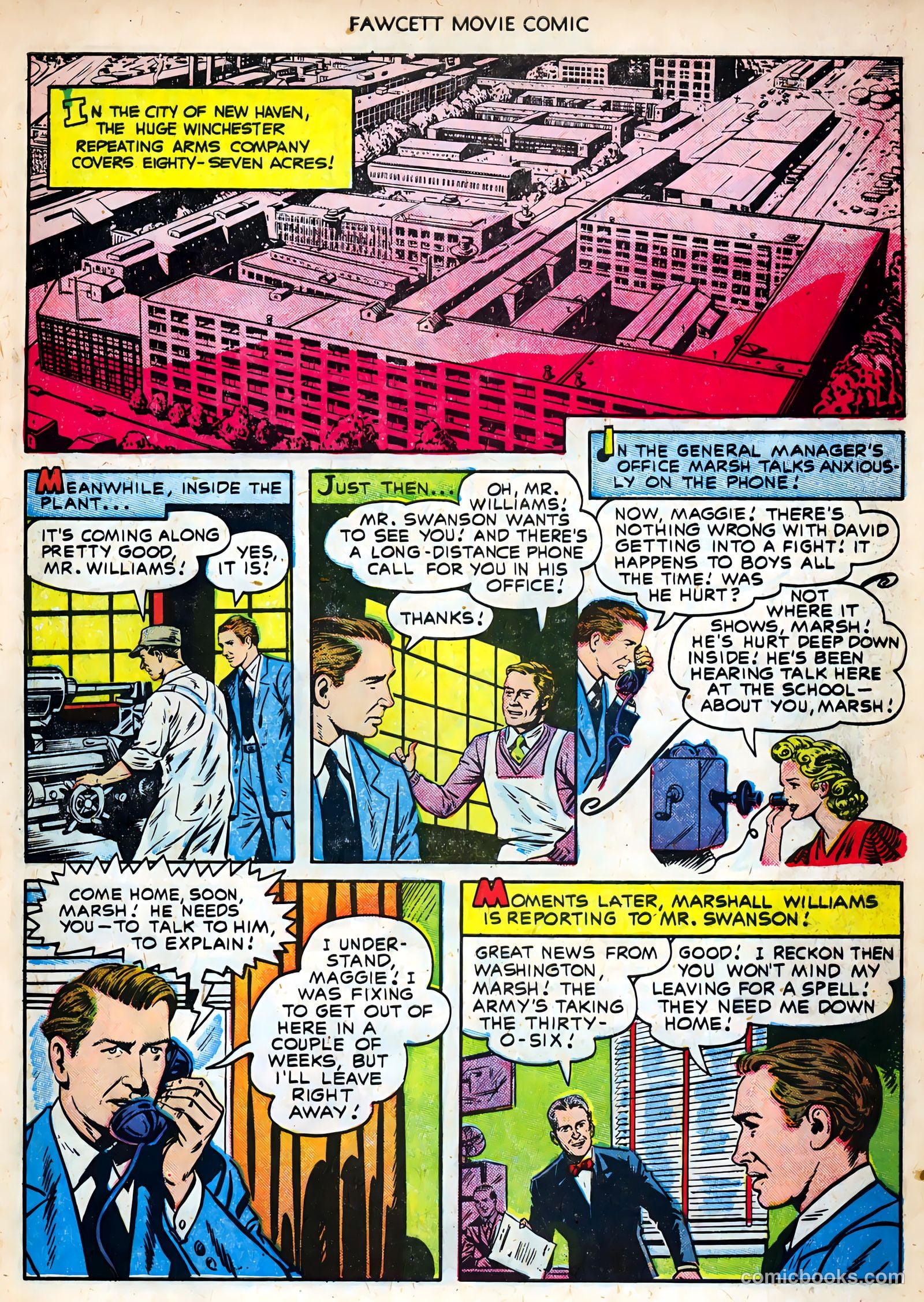 Fawcett Movie Comic #19 (1952) — page 5 of 36