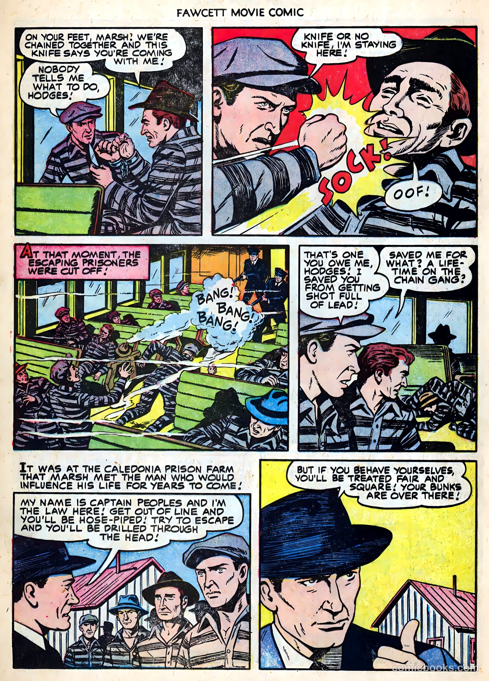 Fawcett Movie Comic #19 (1952) — page 20 of 36