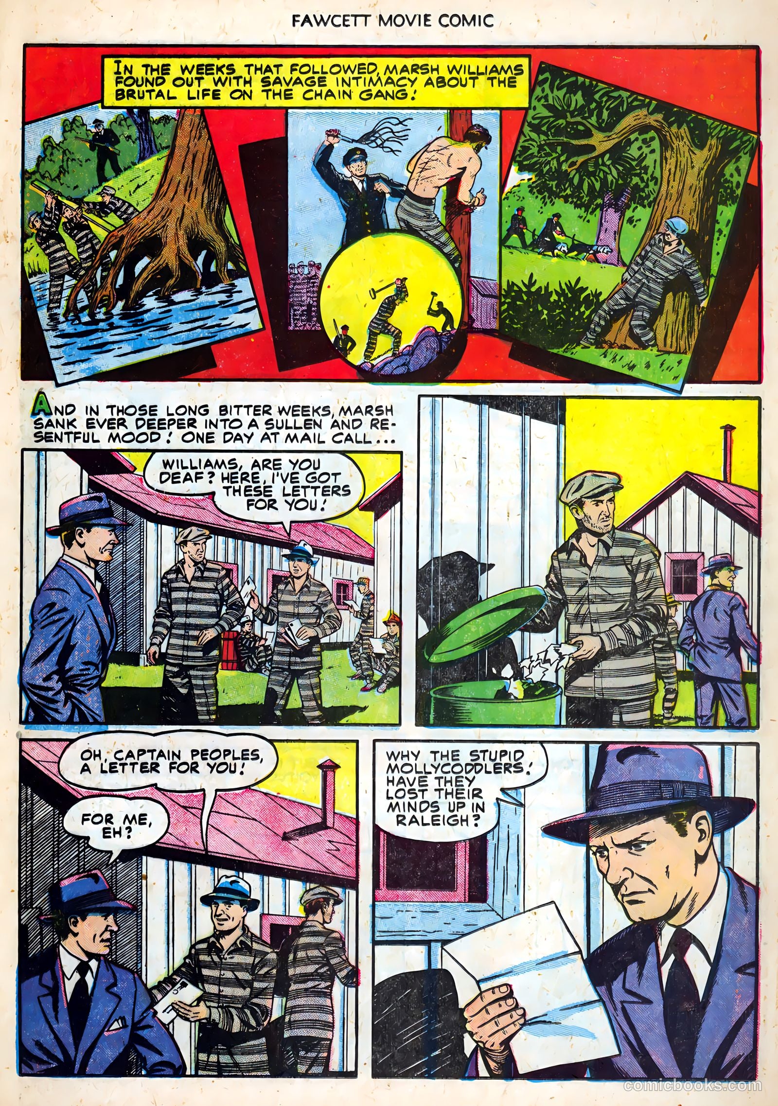 Fawcett Movie Comic #19 (1952) — page 21 of 36