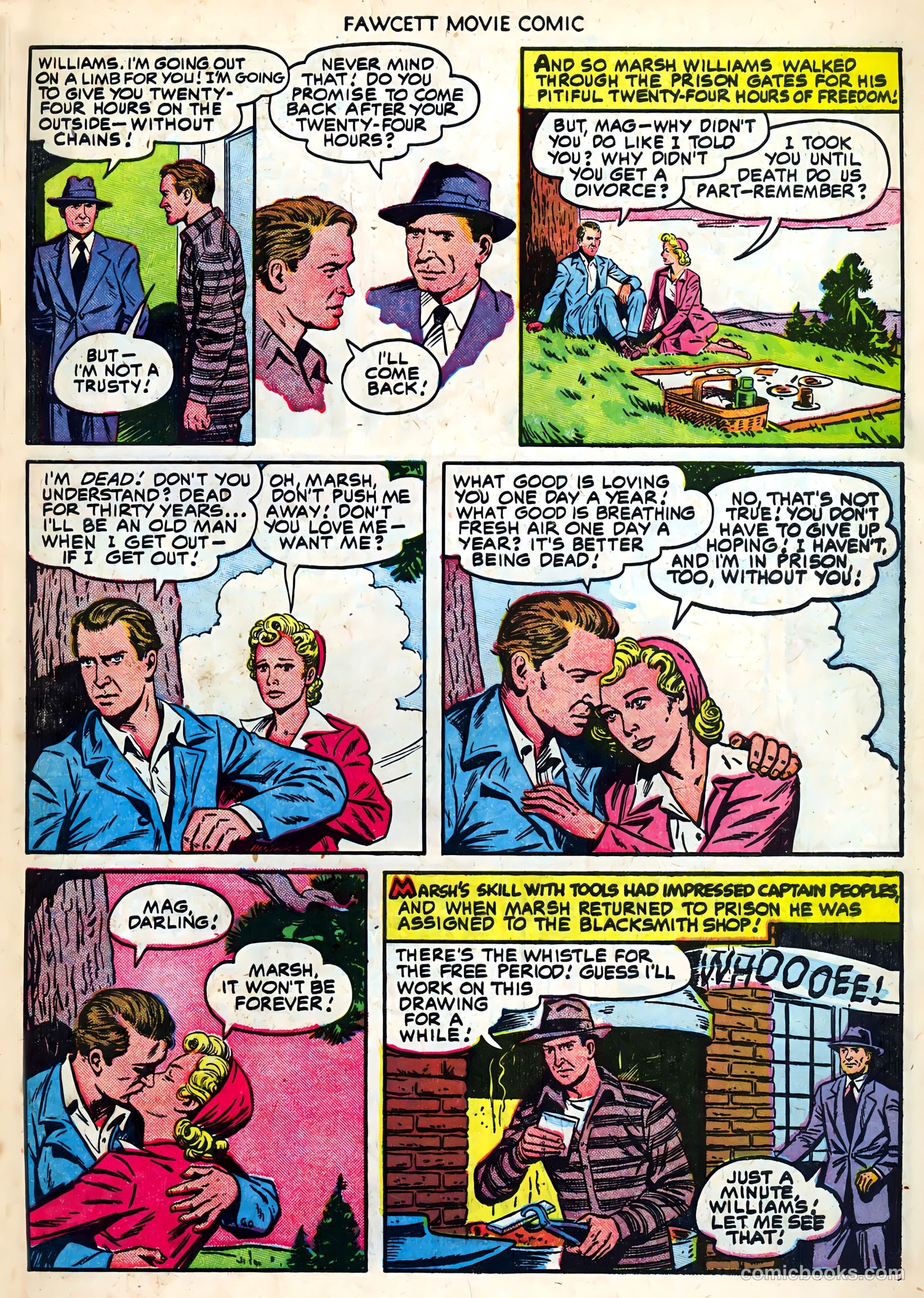 Fawcett Movie Comic #19 (1952) — page 27 of 36