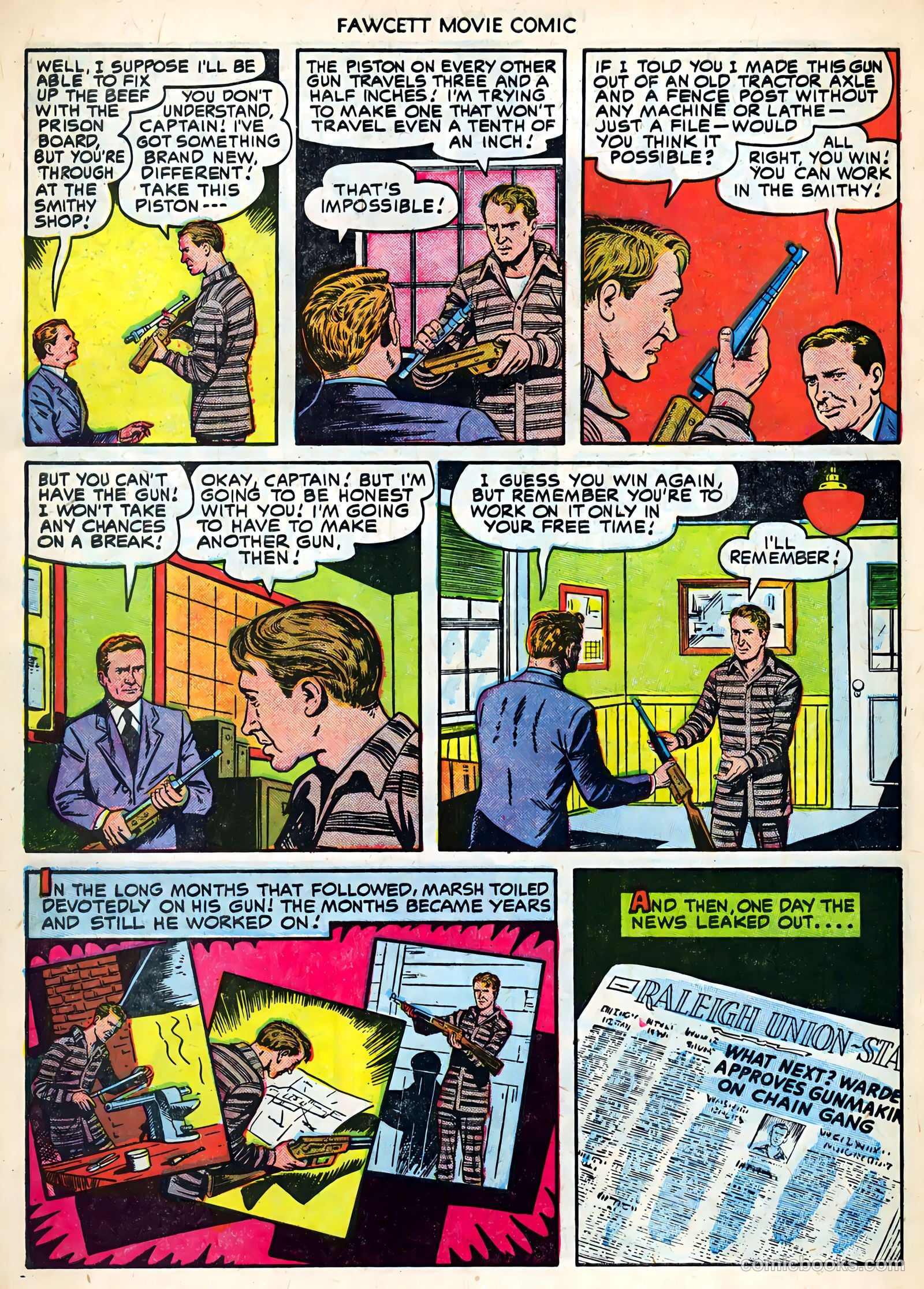 Fawcett Movie Comic #19 (1952) — page 30 of 36