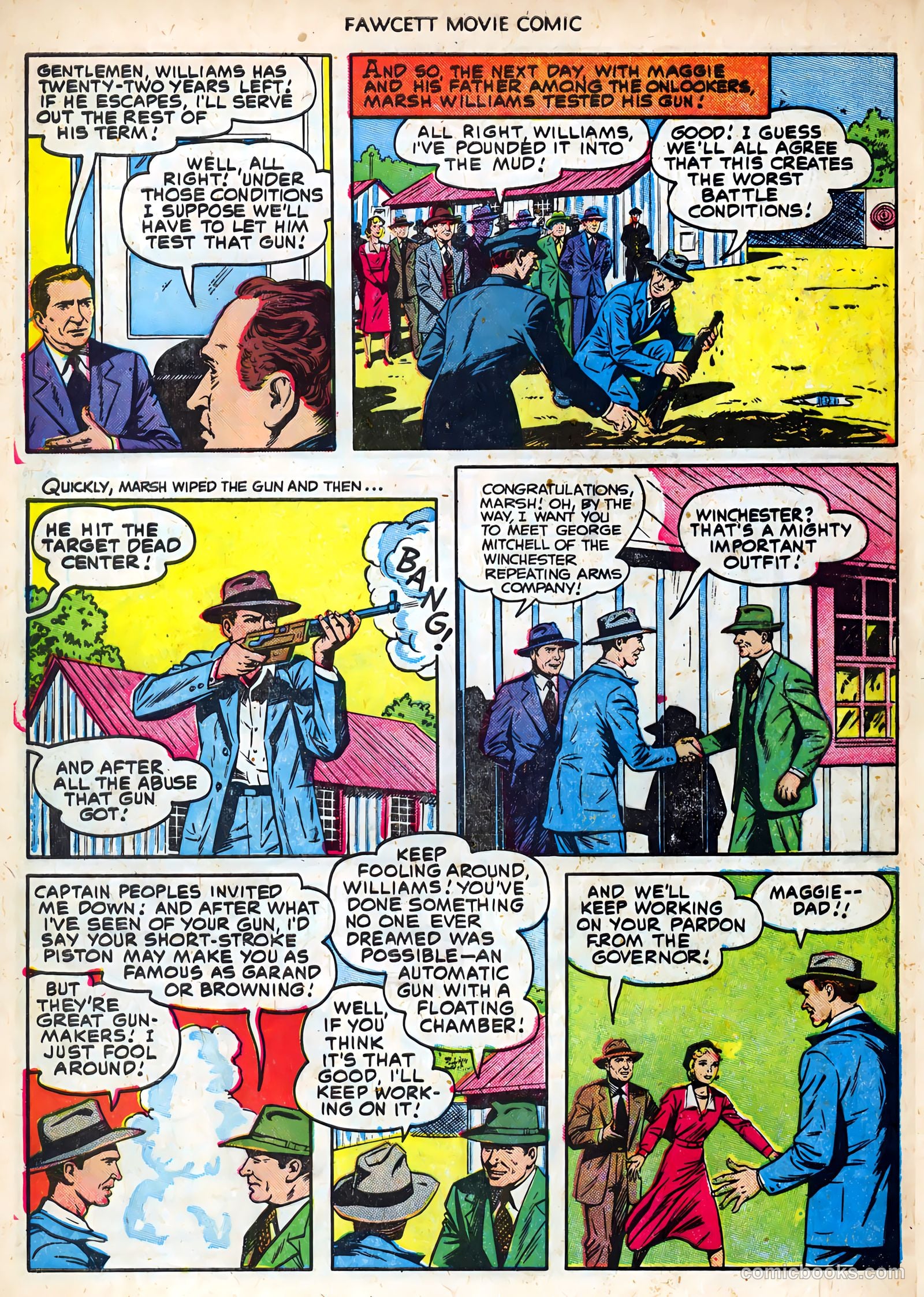 Fawcett Movie Comic #19 (1952) — page 32 of 36