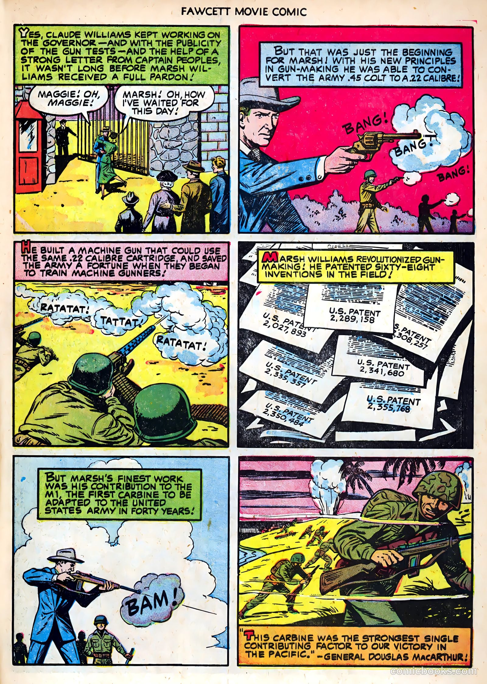 Fawcett Movie Comic #19 (1952) — page 33 of 36
