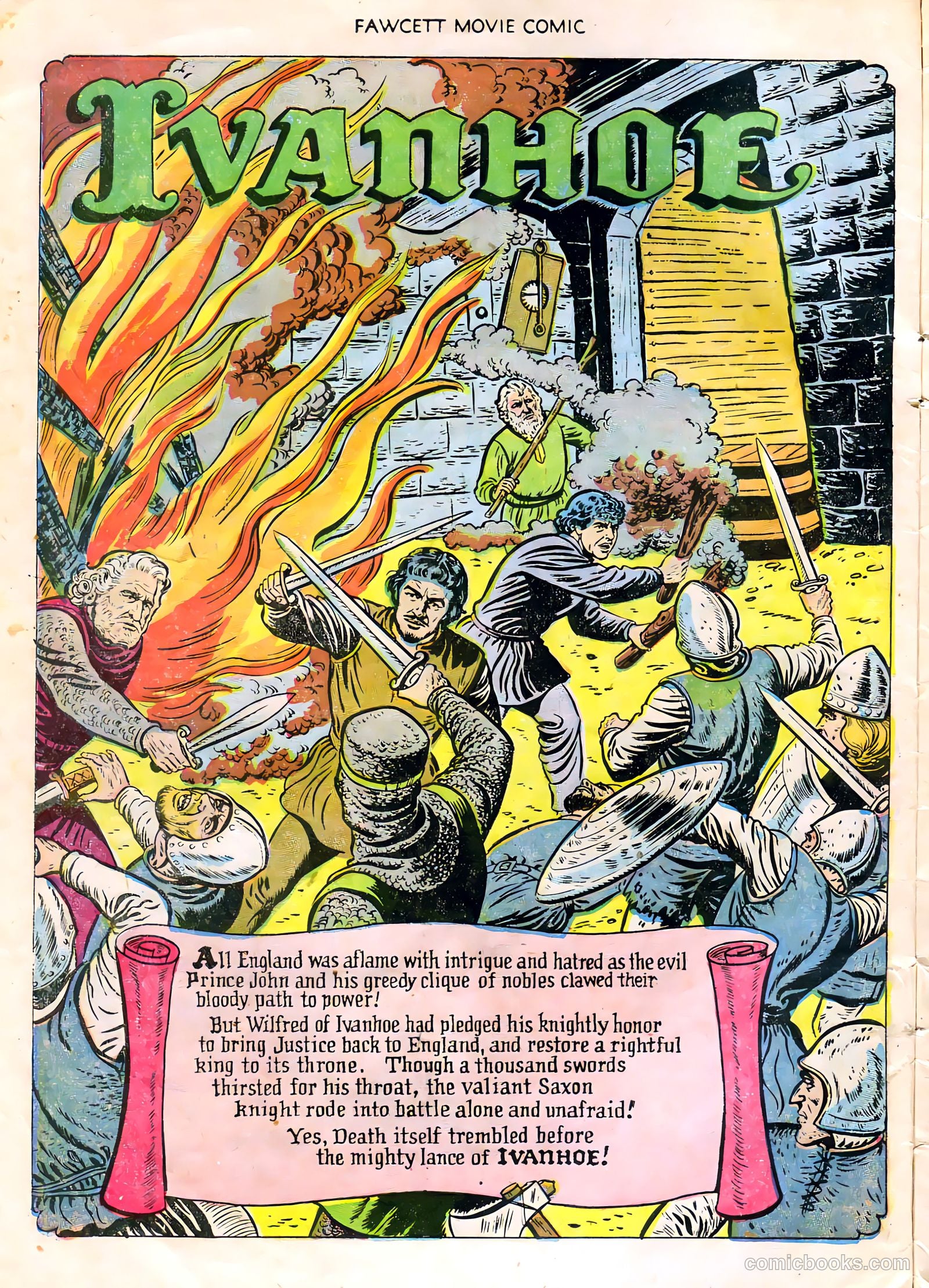 Fawcett Movie Comic #20 (1952) — page 4 of 36